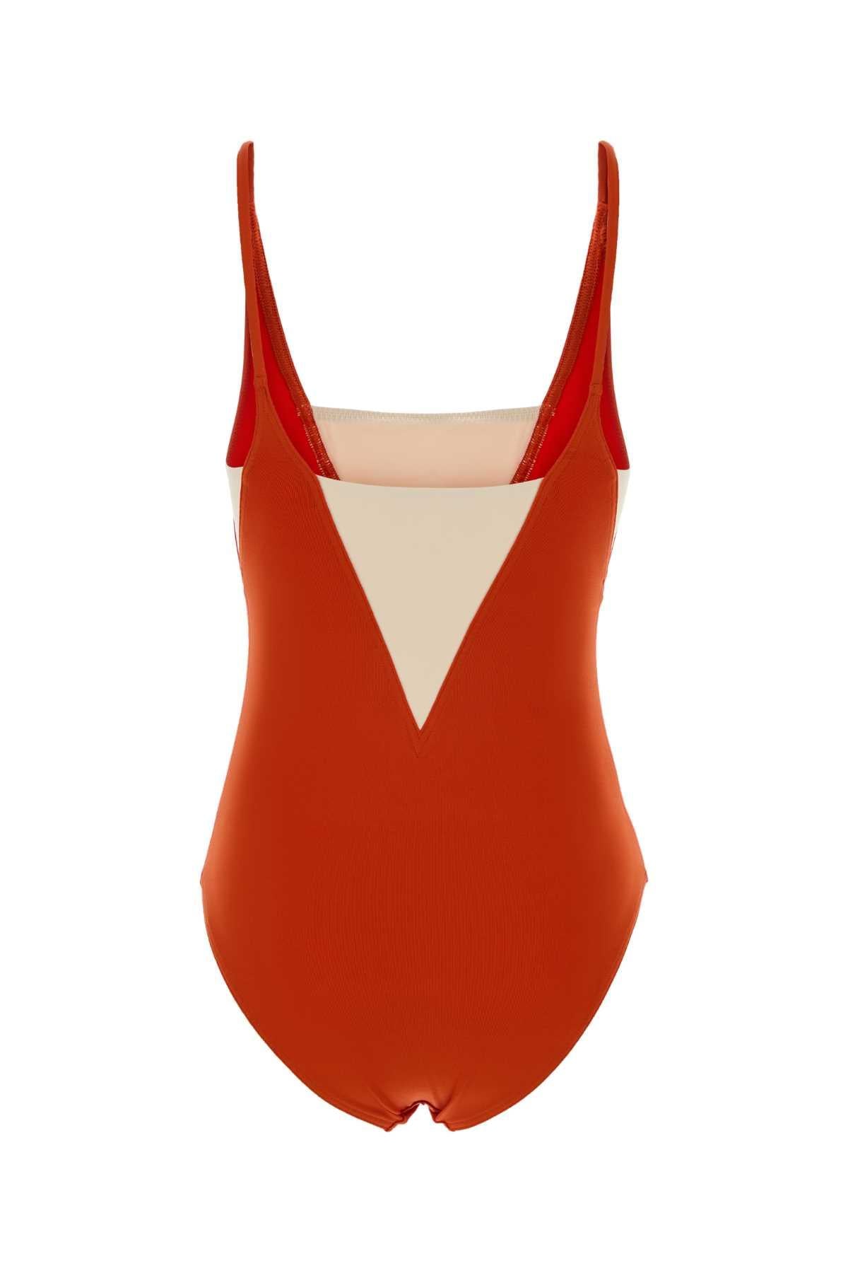 Eres Women Coral Stretch Nylon Entrevue Swimsuit ERES