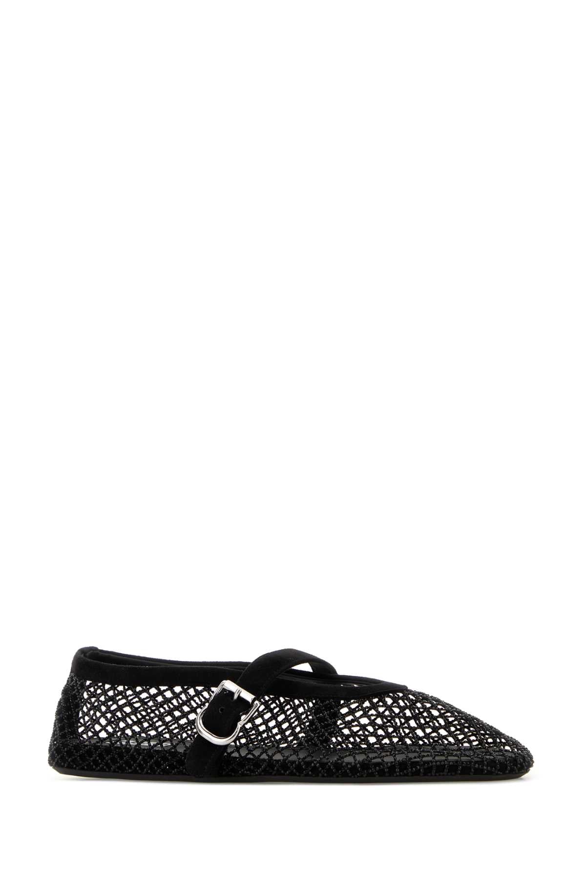 Alaia Women Black Mesh Ballerinas ALAIA