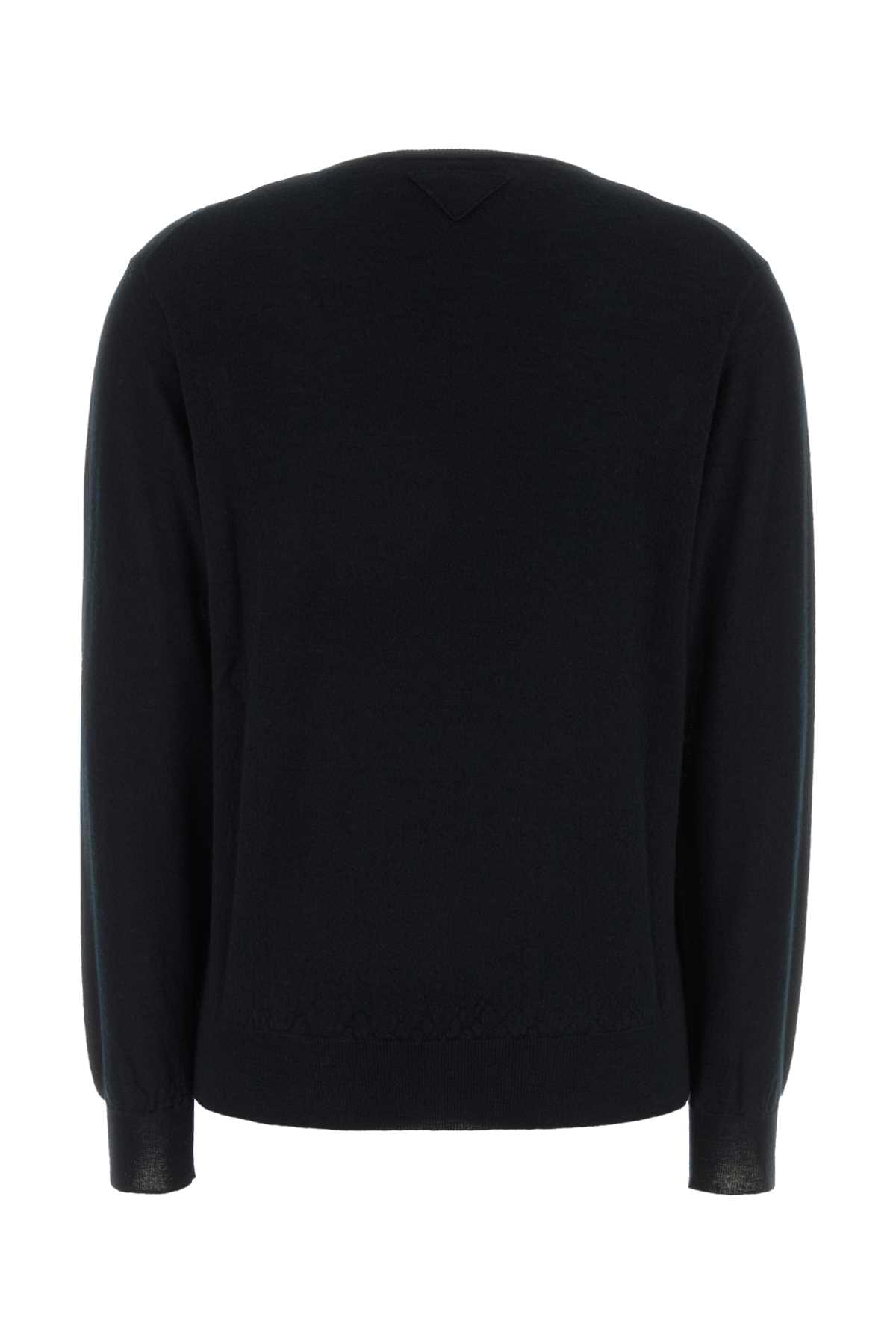 Prada Women Black Cashmere Sweater PRADA