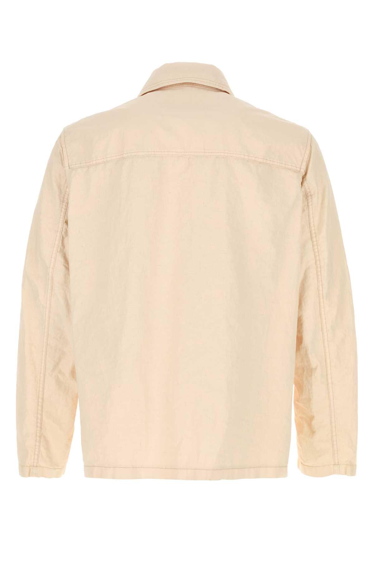Fay Men Light Pink Linen Jacket FAY