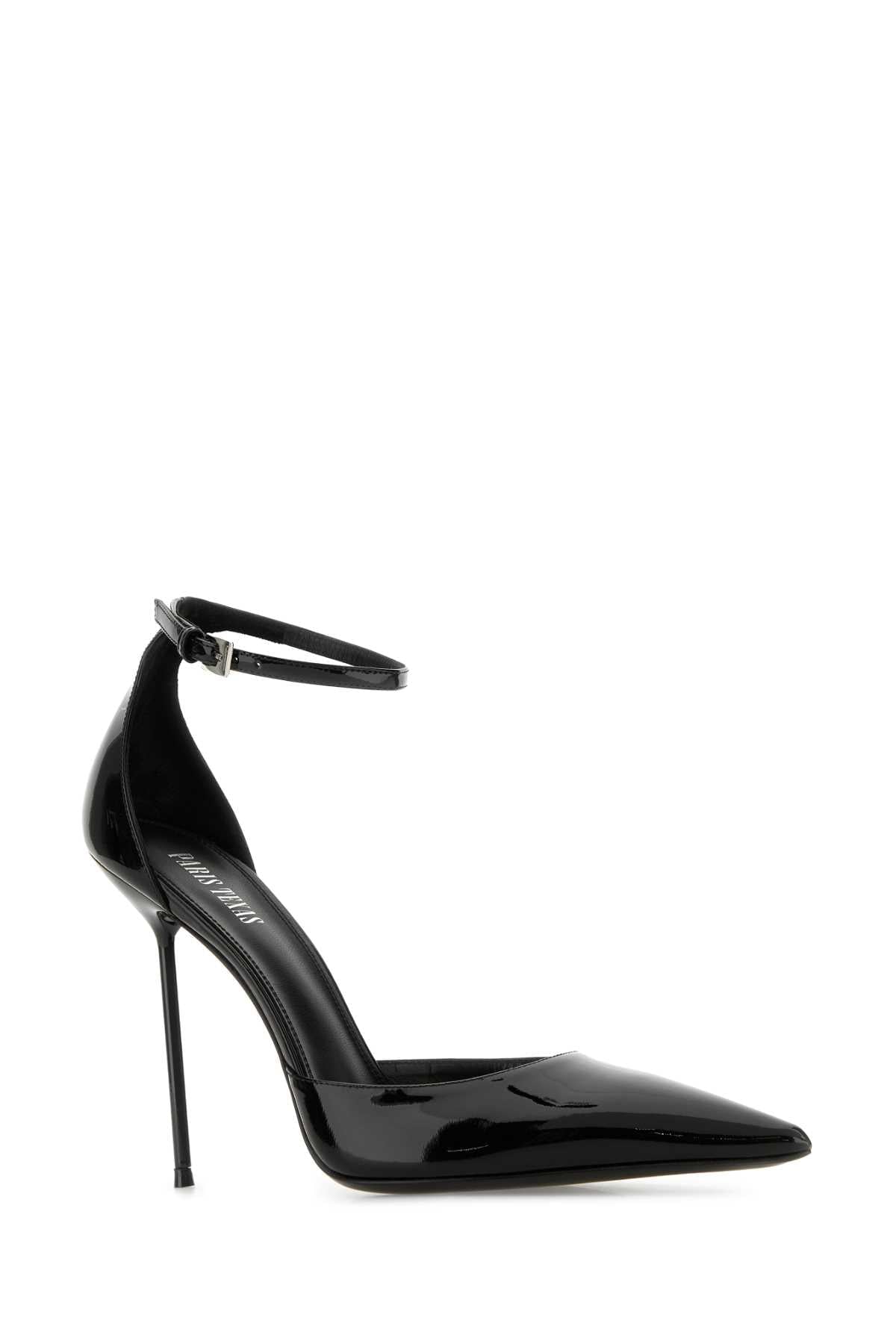 Paris Texas Women Black Leather Lidia Pumps PARIS TEXAS