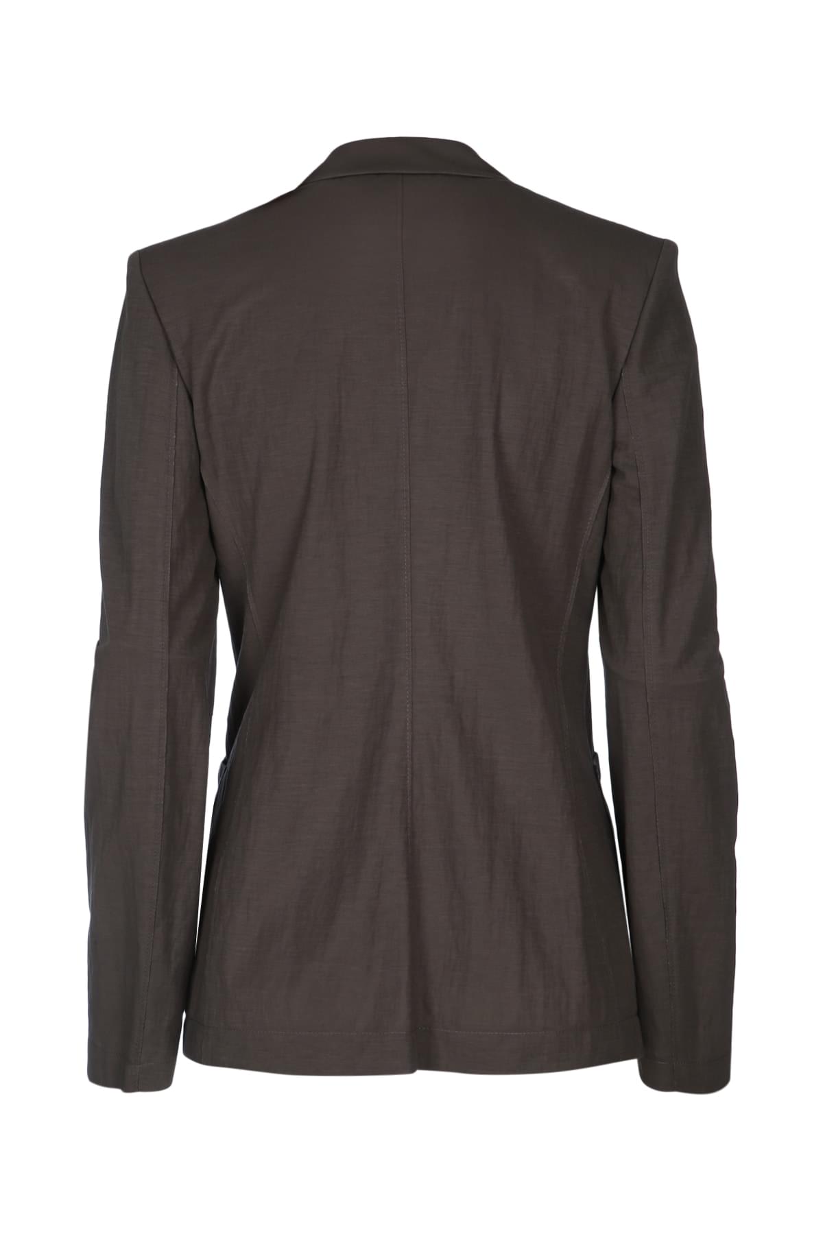 Harris Wharf London Women Women D.B. Blazer With Shoulder Pads Rayon HARRIS WHARF LONDON
