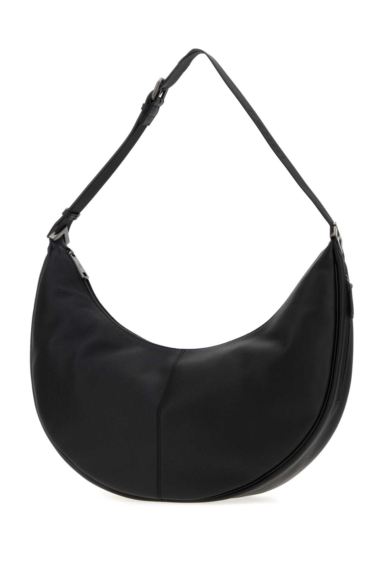 Fendi Men Black Leather Shopping Bag FENDI