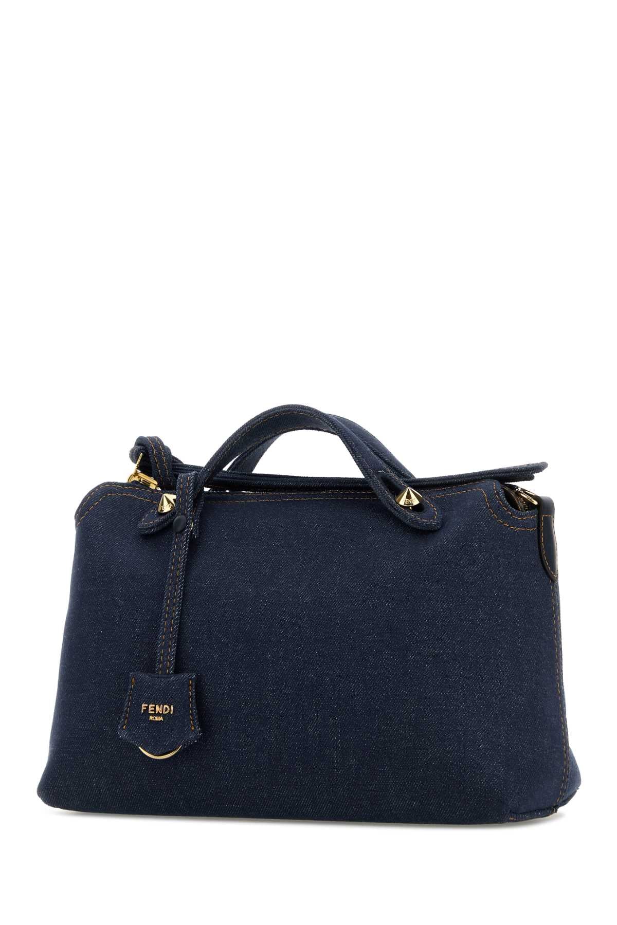 Fendi Women Denim Reversible Medium By The Way Handbag FENDI