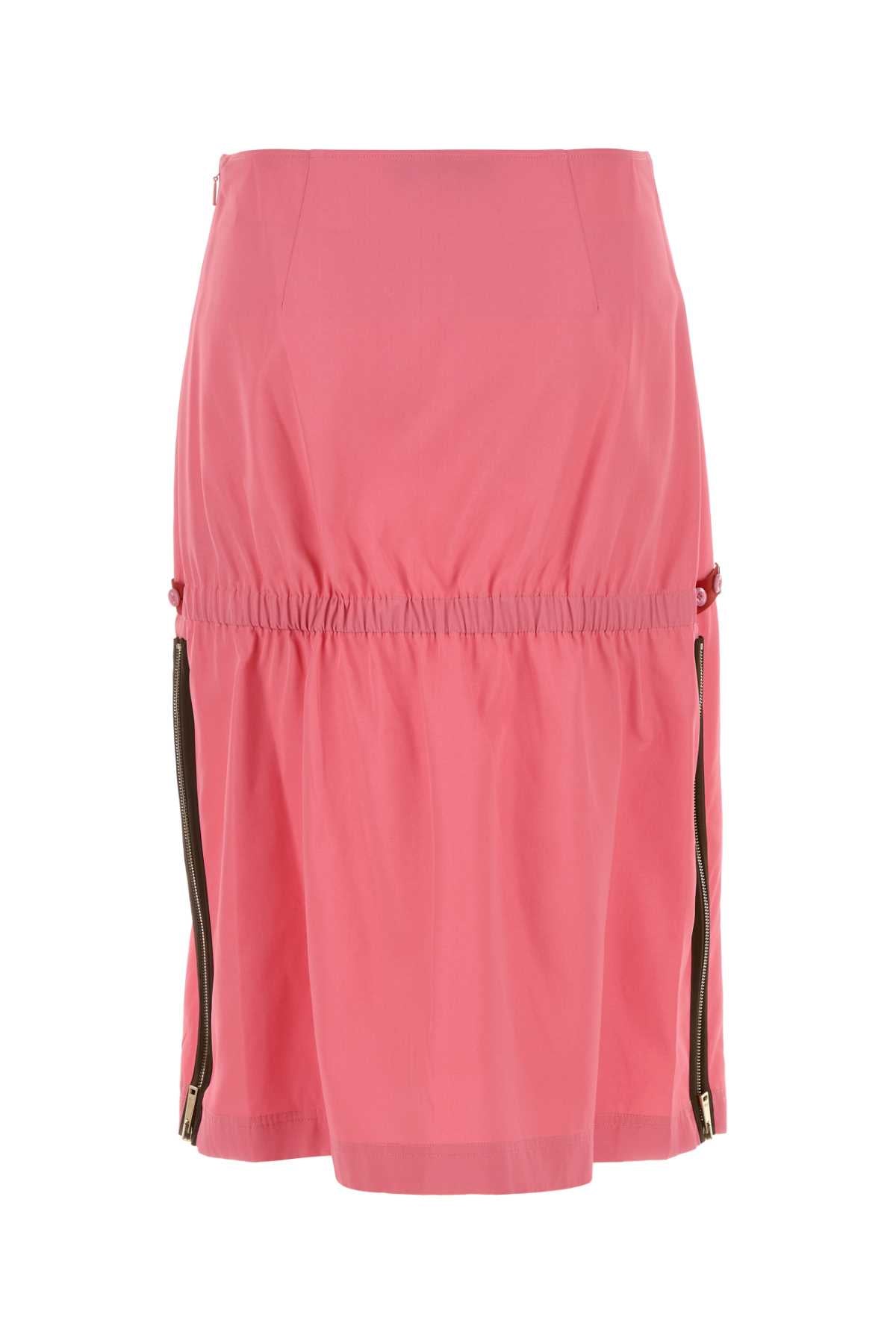 Fendi Women Fluo Pink Viscose Blend Skirt FENDI