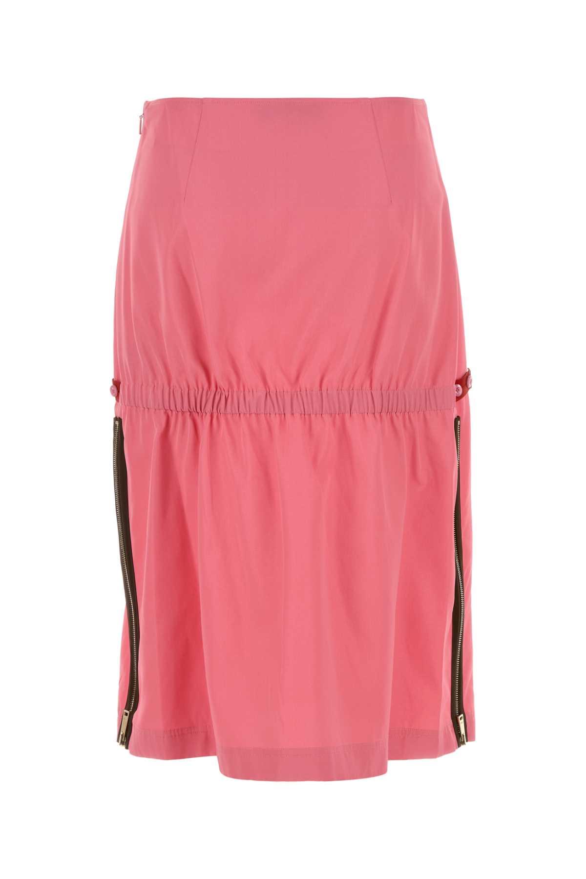 Fendi Women Fluo Pink Viscose Blend Skirt FENDI