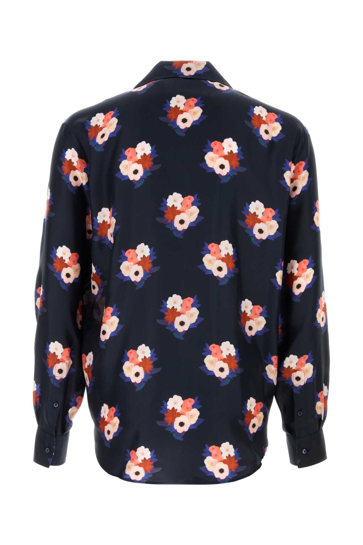 Fendi Men Printed Silk Shirt FENDI