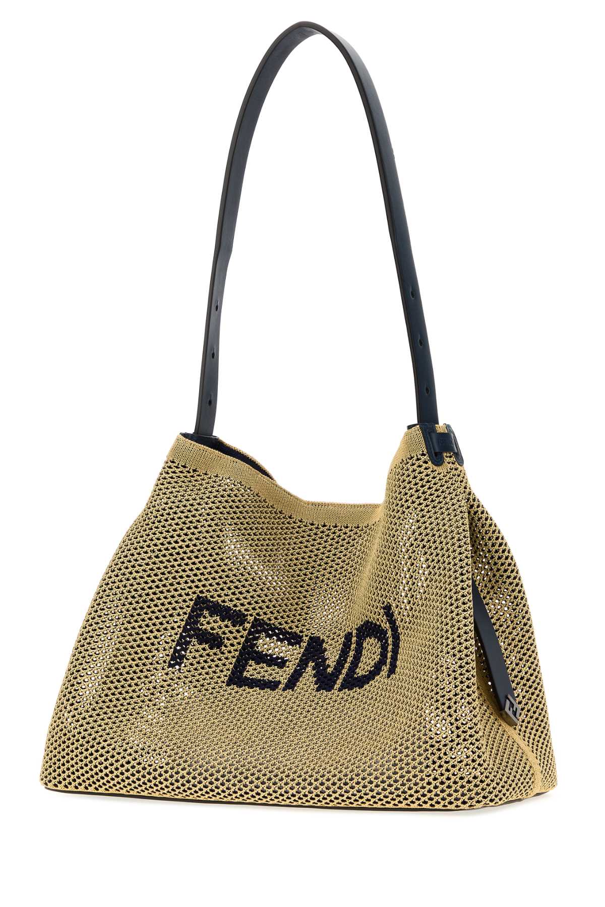 Fendi Men Raffia Large Hobo Soft Shopping Bag FENDI