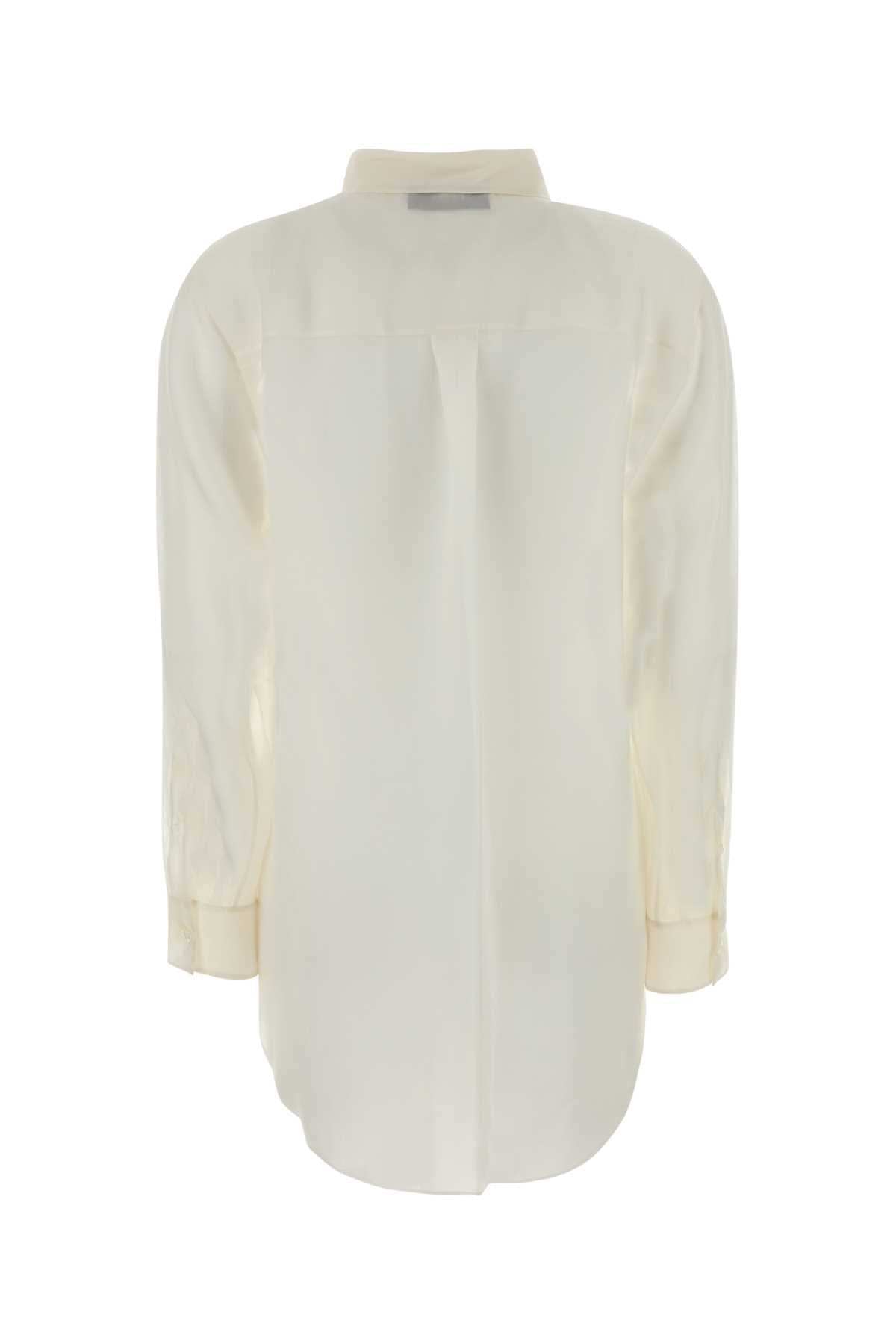 Fendi Women White Organza Shirt FENDI