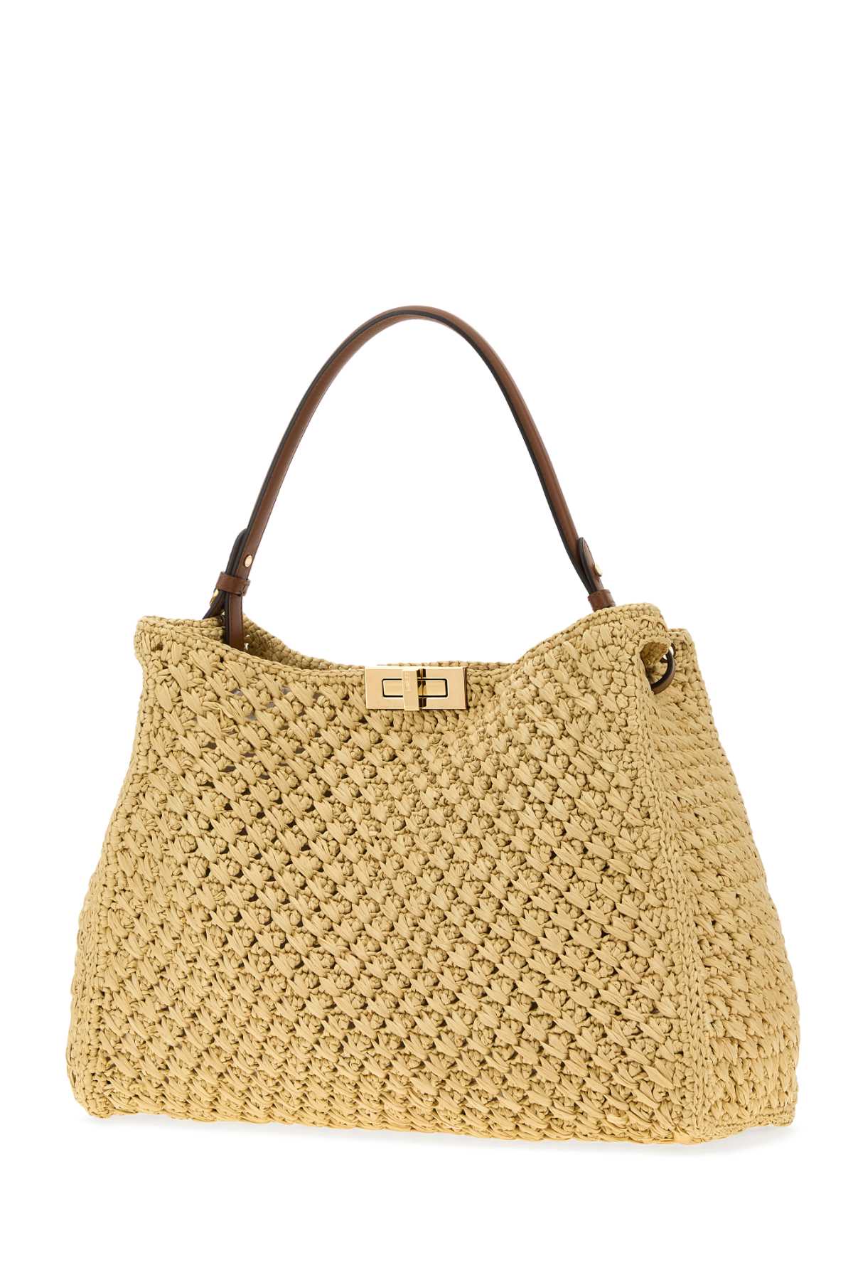 Fendi Women Raffia Large Fendi Way Shopping Bag FENDI