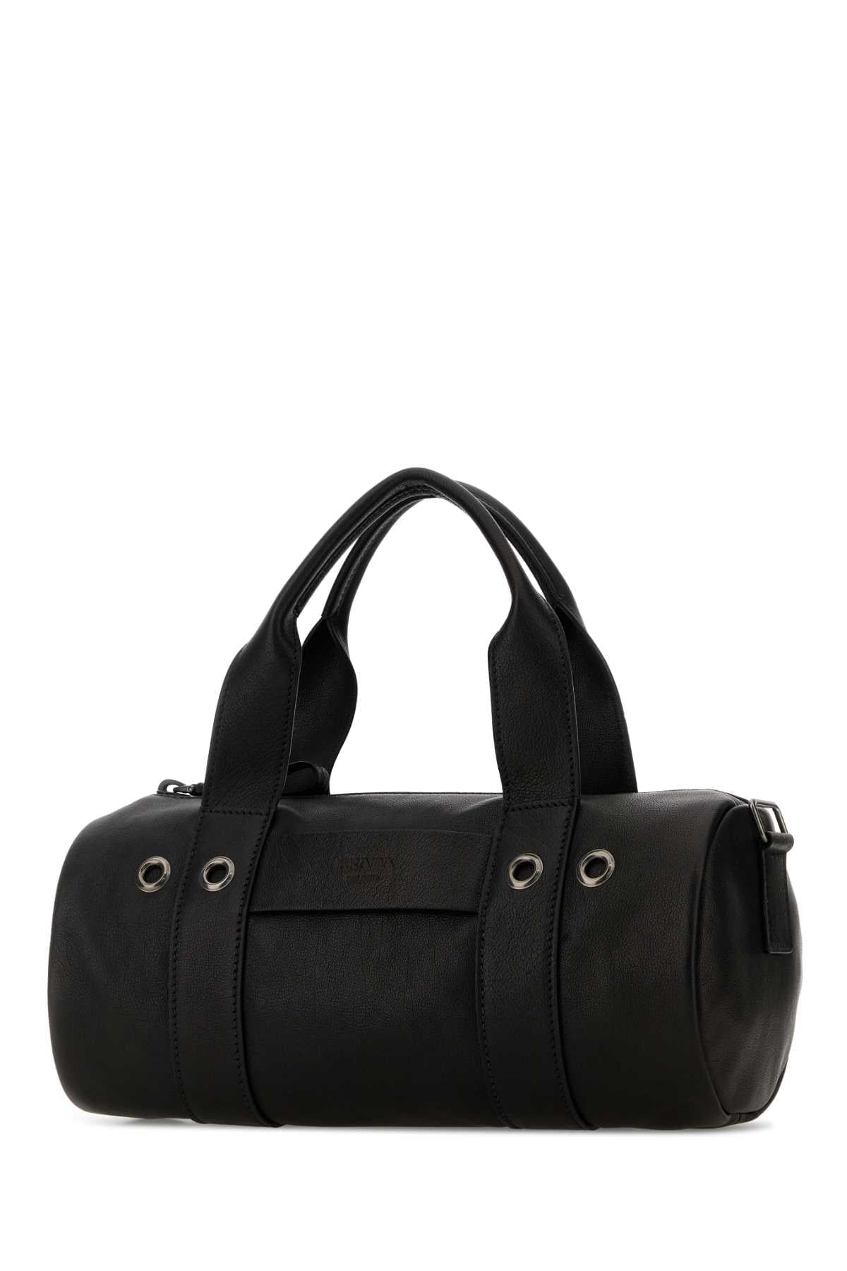 Prada Women Black Leather Prada Route Handbag PRADA