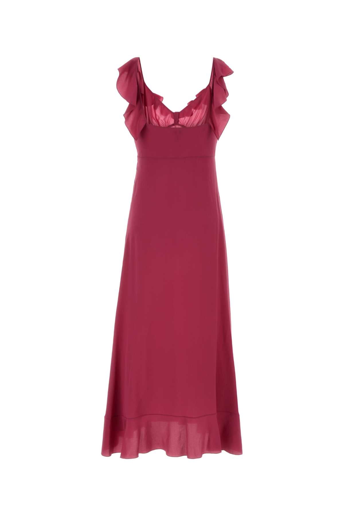 Chloe Women Tyrian Purple Crepe Dress CHLOE