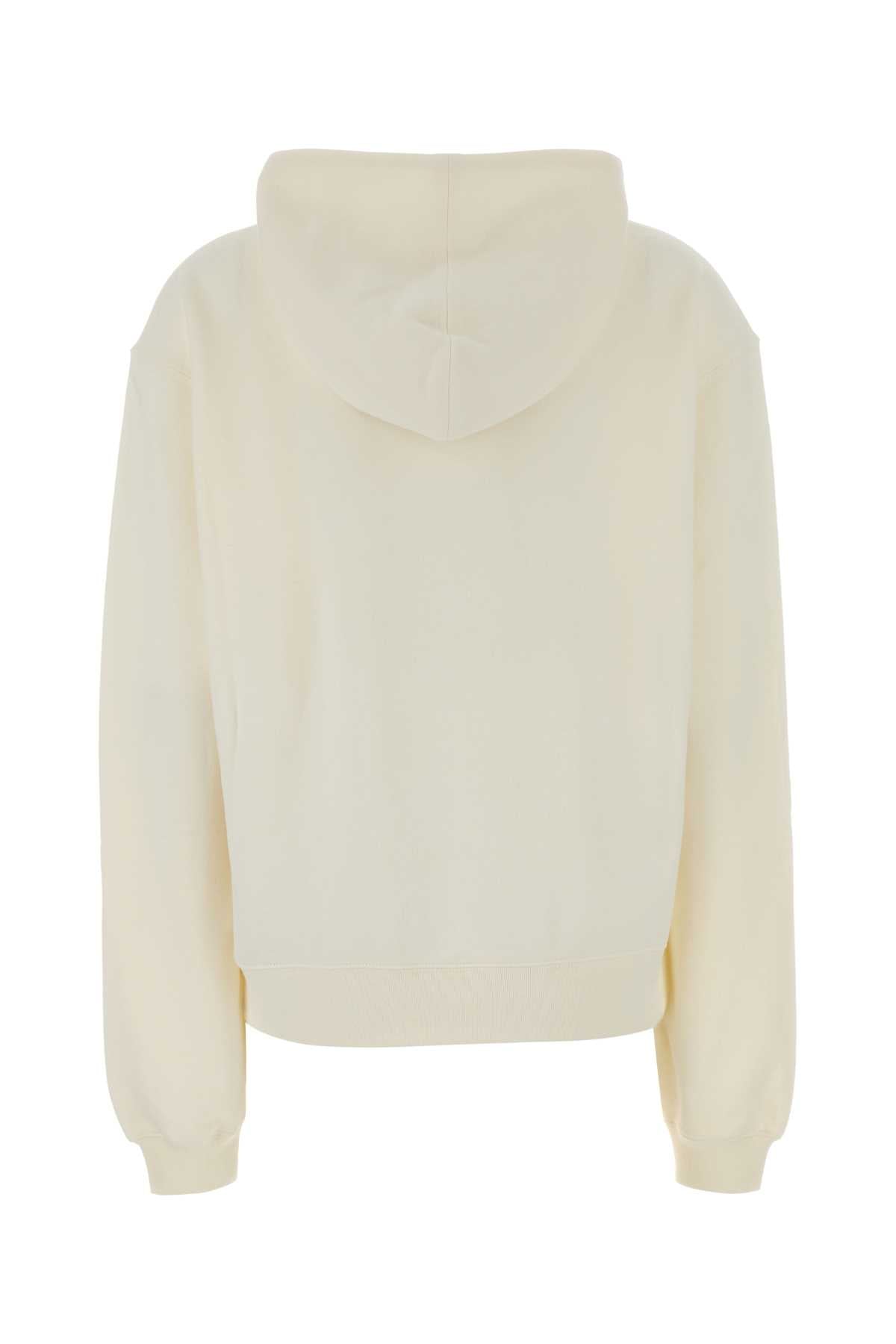 Gucci Women Cream Cotton Blend Sweatshirt GUCCI