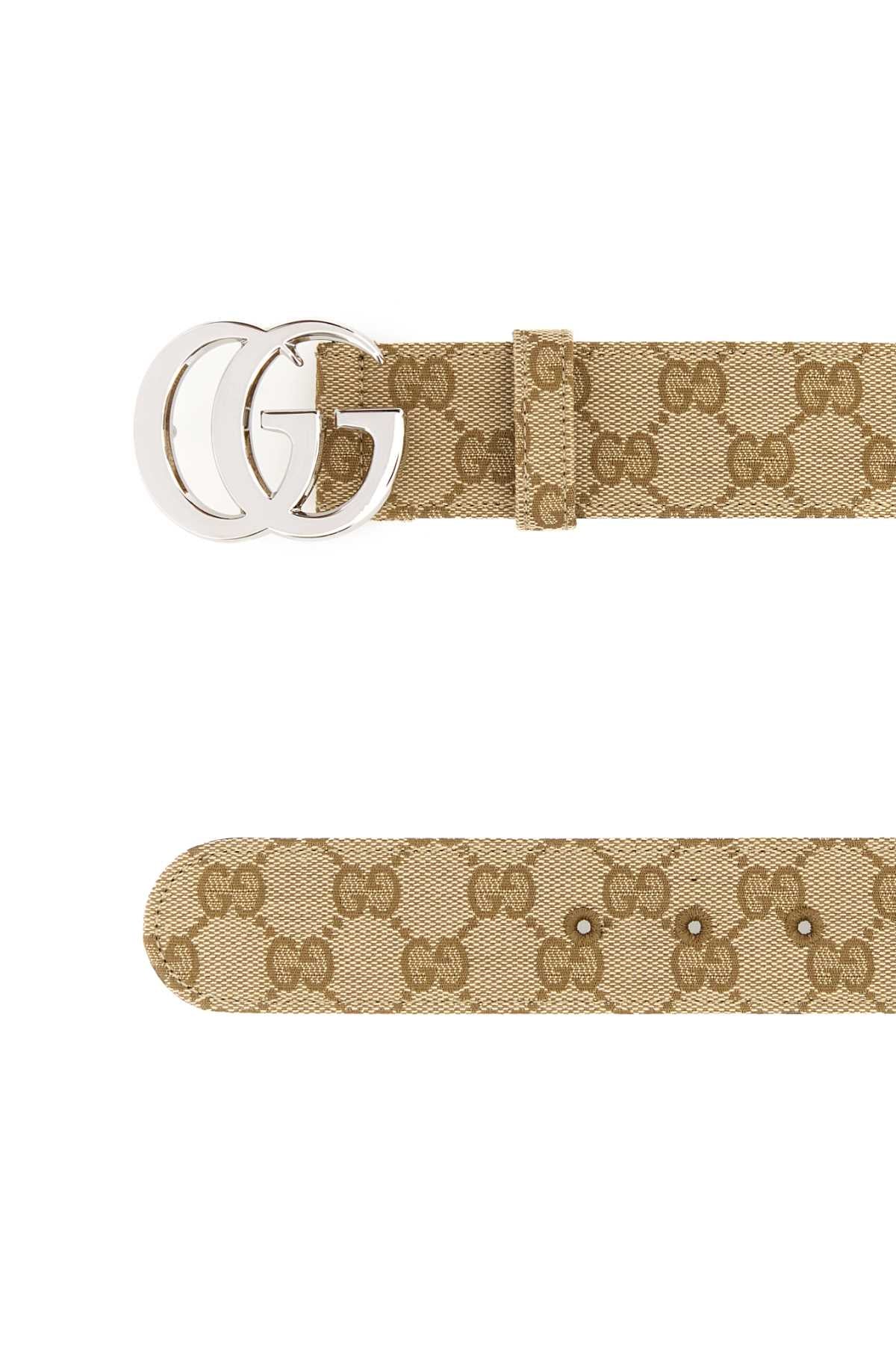 Gucci Men Gg Fabric Belt GUCCI