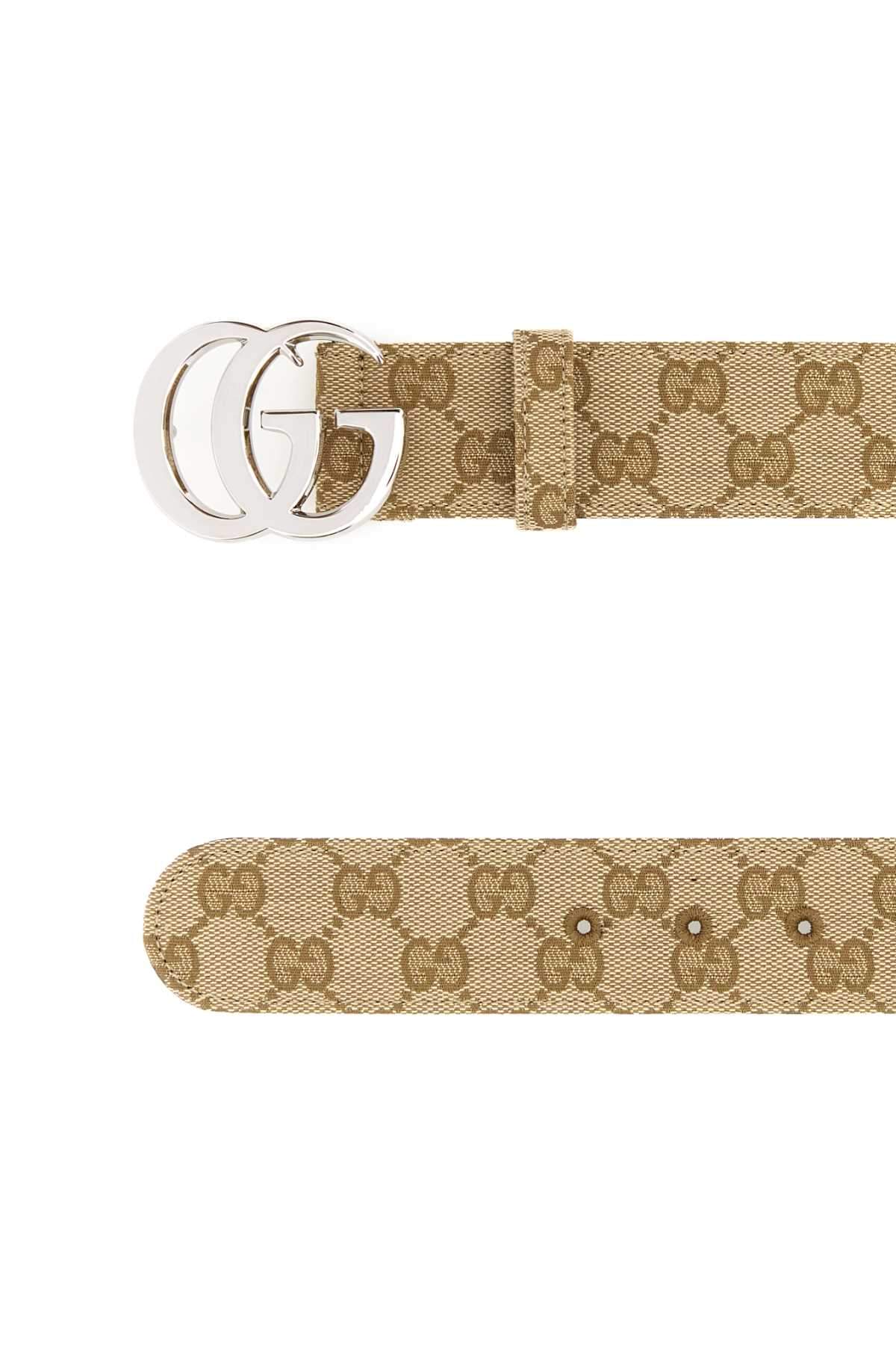 Gucci Men Gg Fabric Belt GUCCI