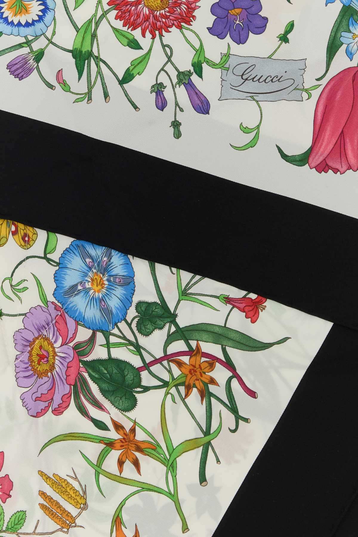 Gucci Women Printed Silk Foulard GUCCI
