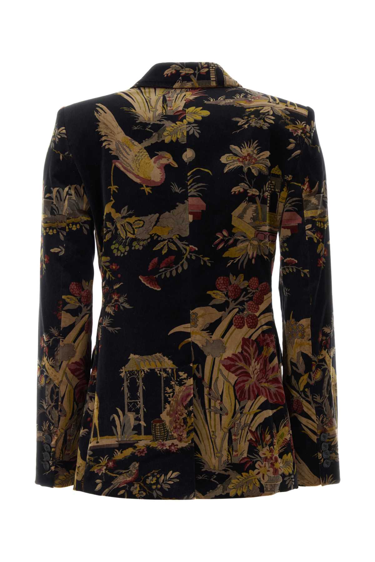 Etro Women Printed Velvet Blazer ETRO