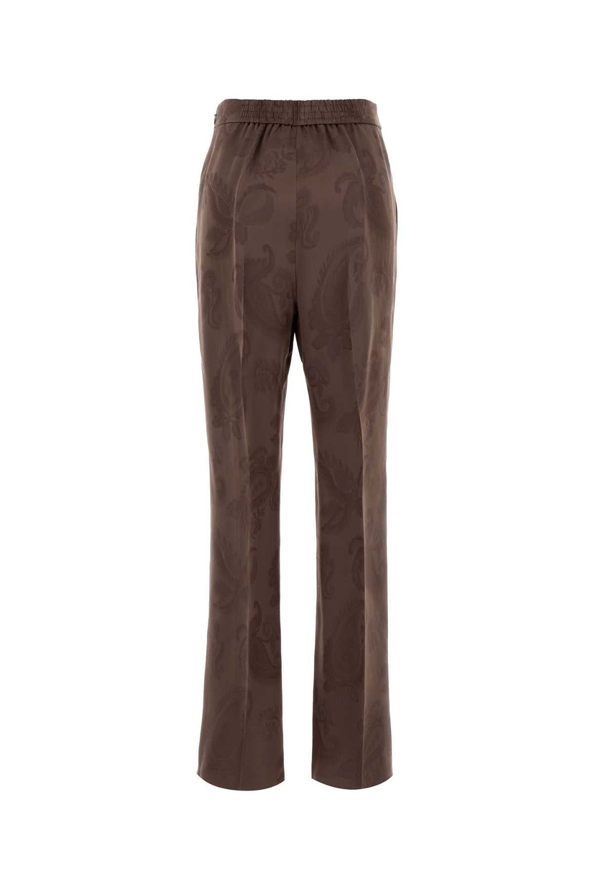 Etro Women Embroidered Jacquard Pant ETRO