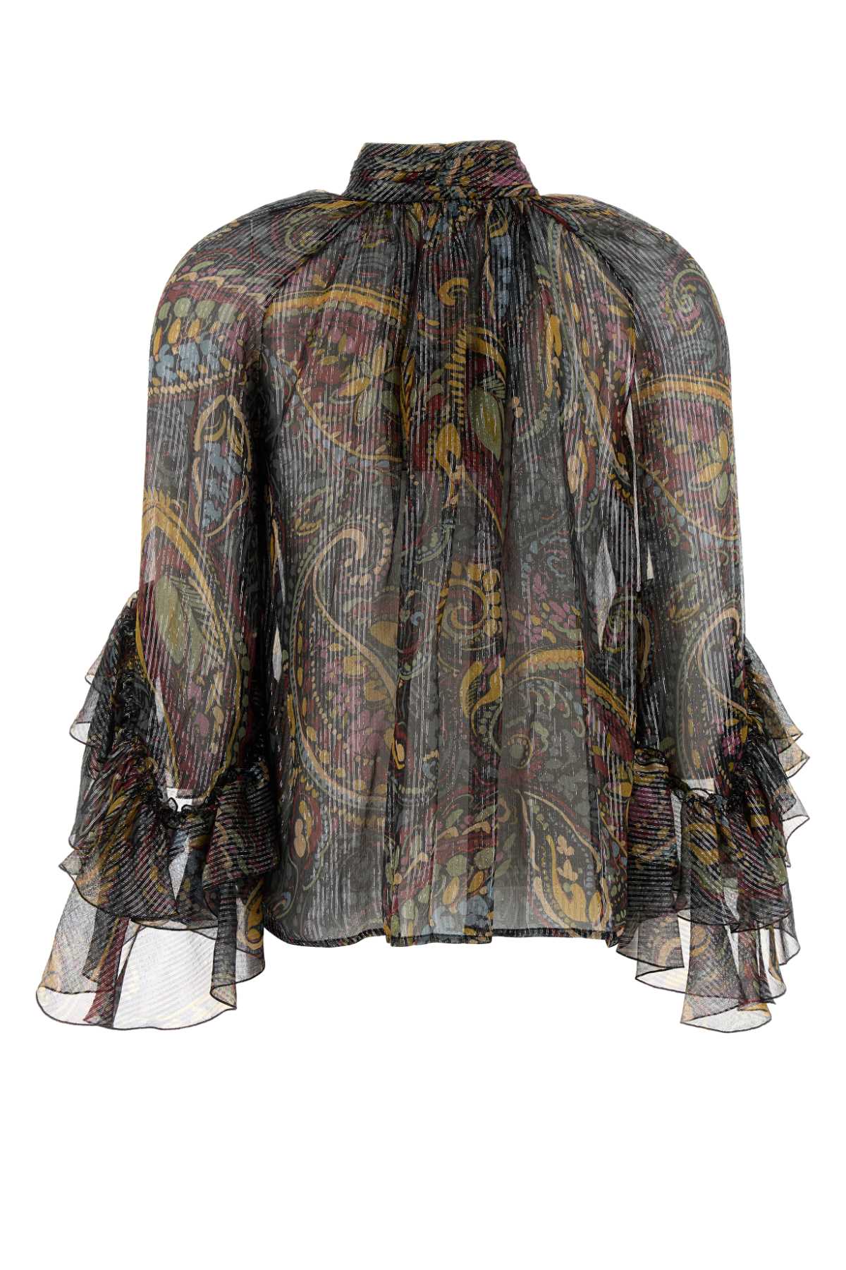 Etro Women Printed Silk Blend Blouse ETRO