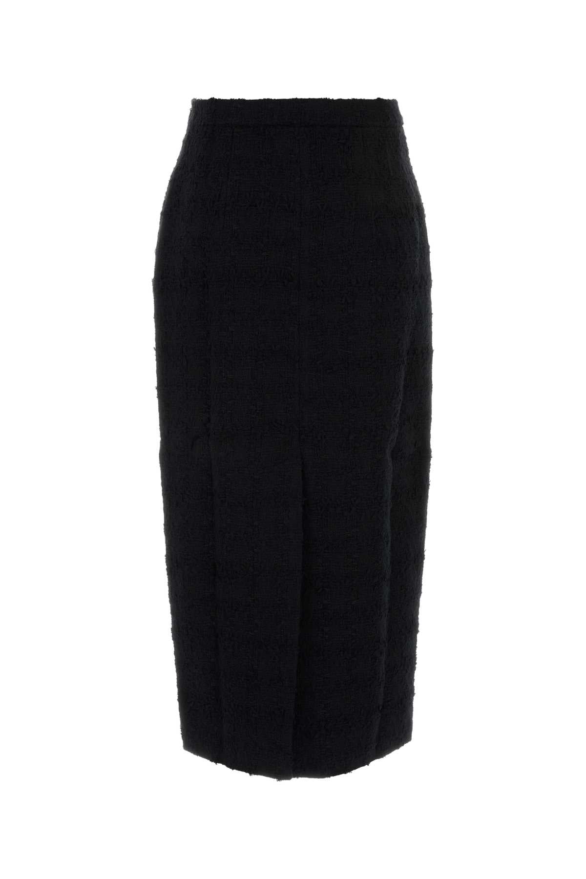 Alessandra Rich Women Black Tweed Skirt ALESSANDRA RICH