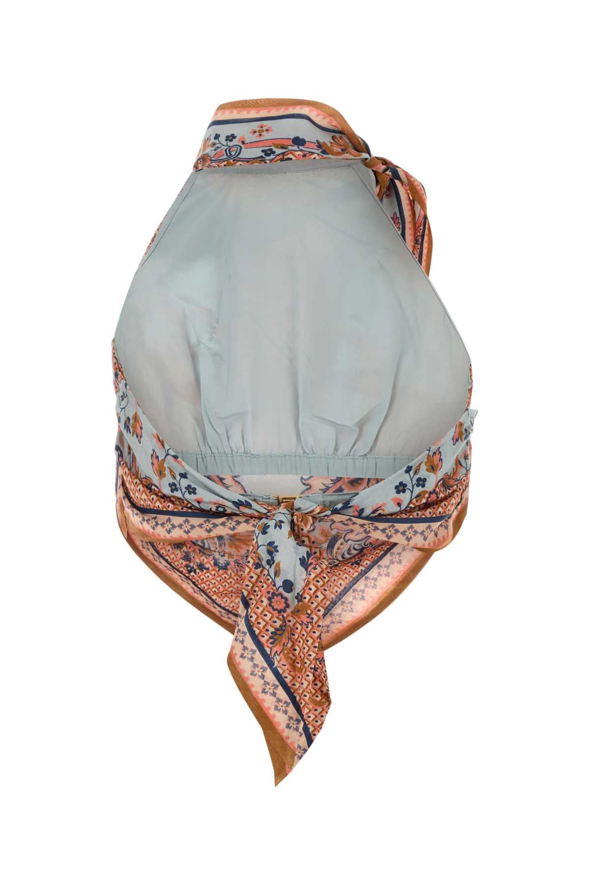 Zimmermann Women Printed Silk Aster Top