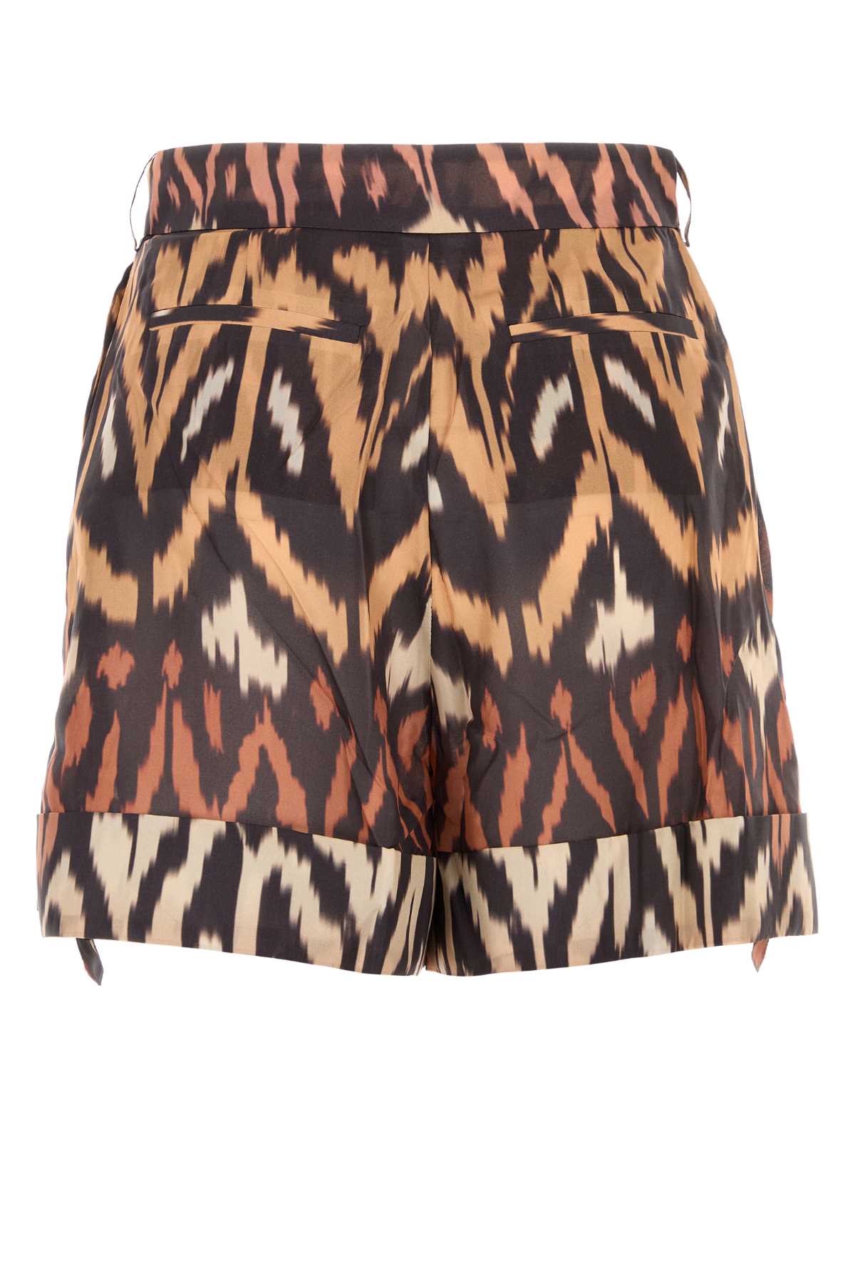 Zimmermann Women Printed Silk Aster Shorts ZIMMERMANN