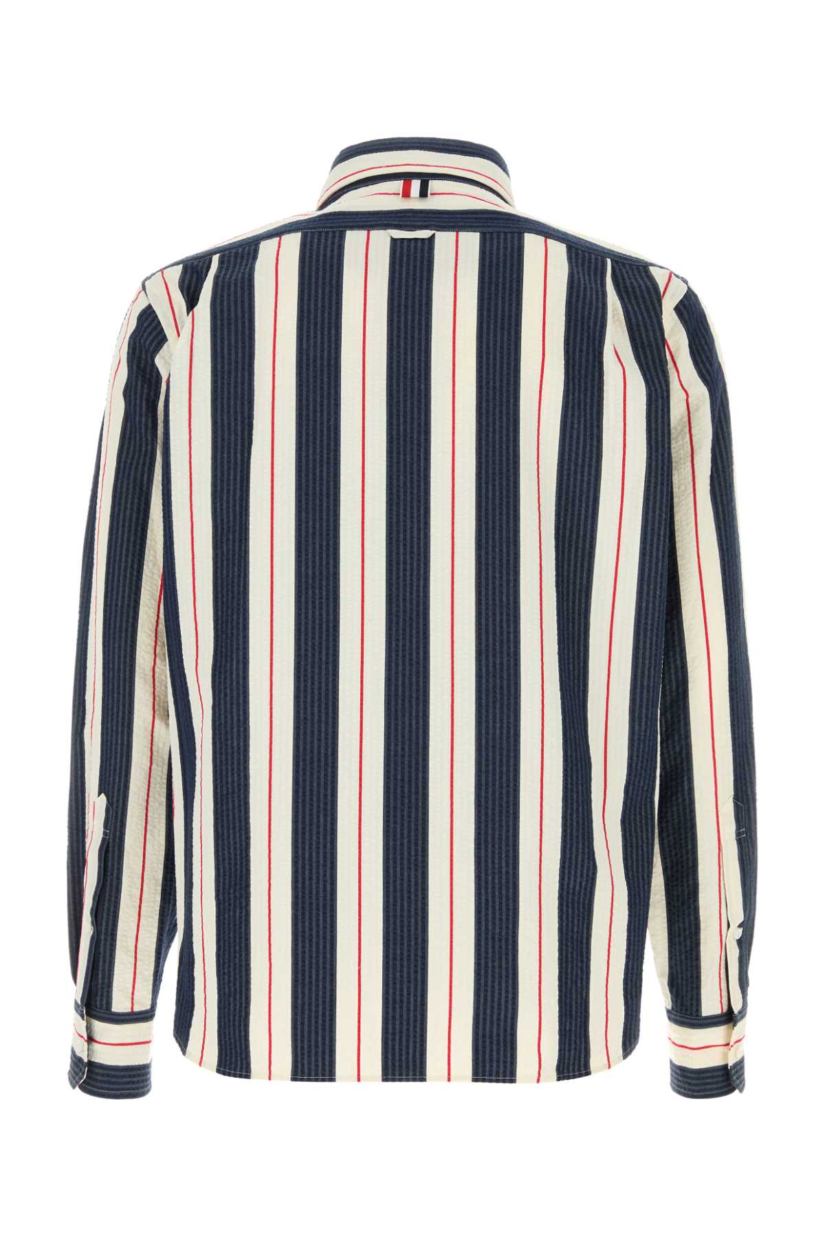 Thom Browne Men Embroidered Jersey Shirt THOM BROWNE