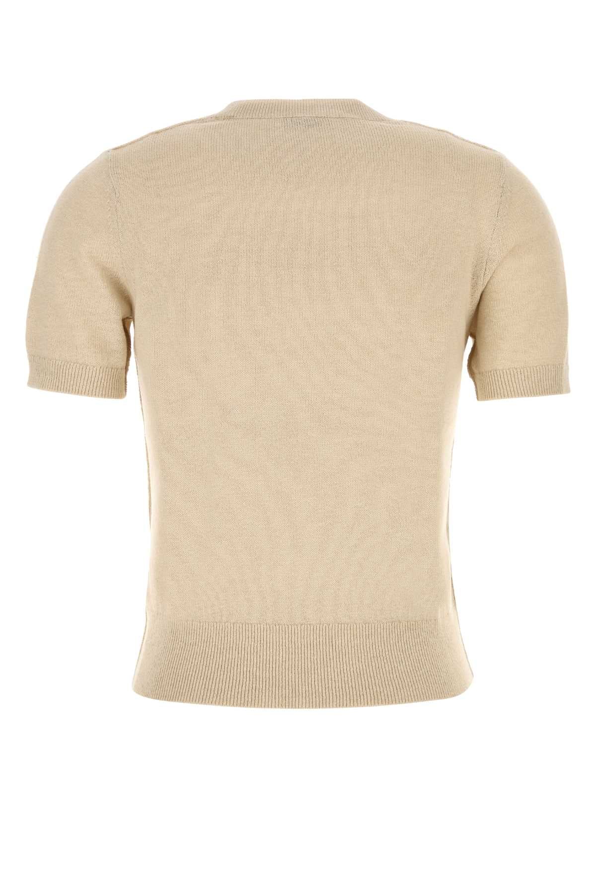 Burberry Women Sand Wool Blend Sweater BURBERRY