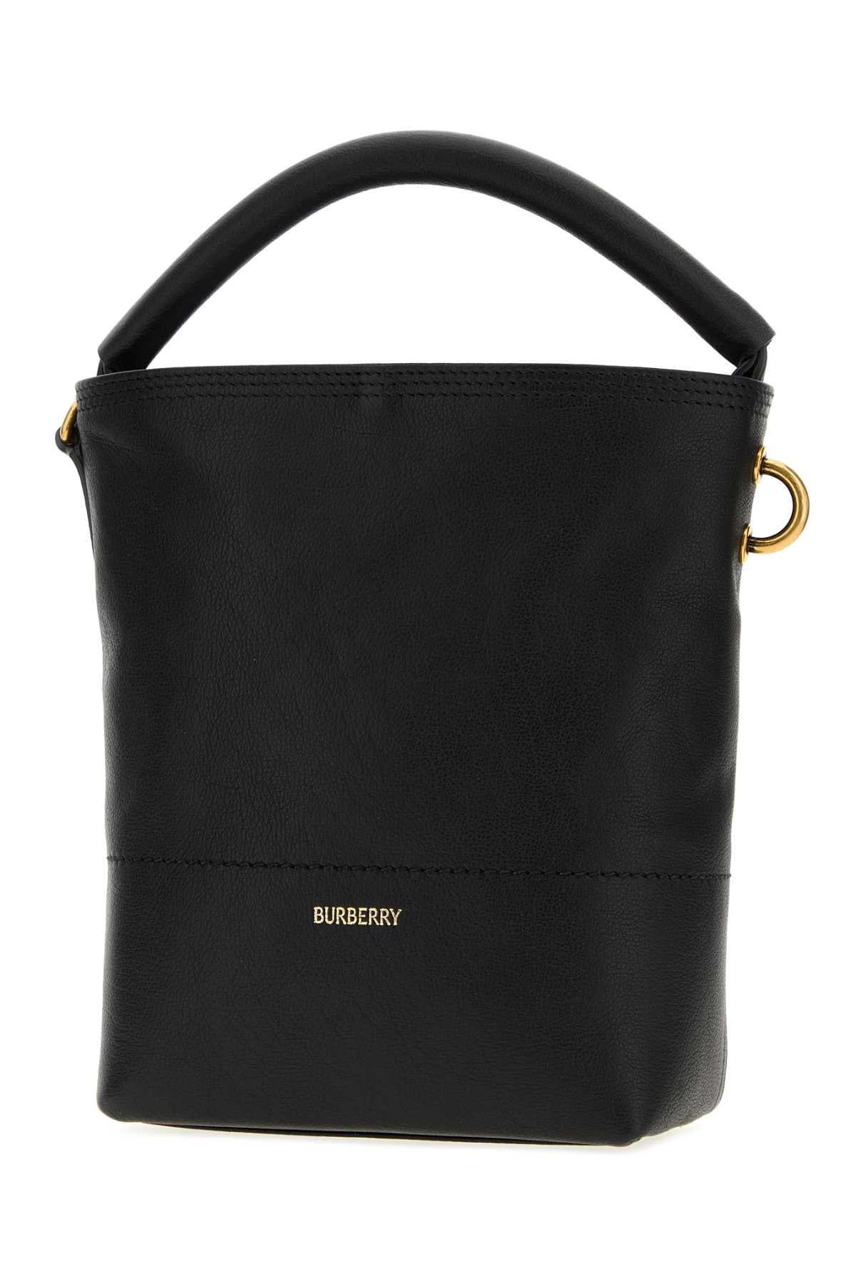 Burberry Women Black Leather Handbag BURBERRY