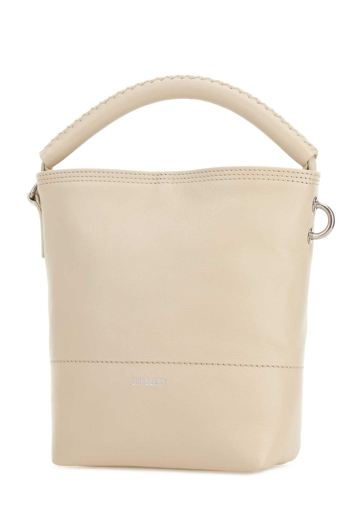 Burberry Women Ivory Leather Handbag BURBERRY