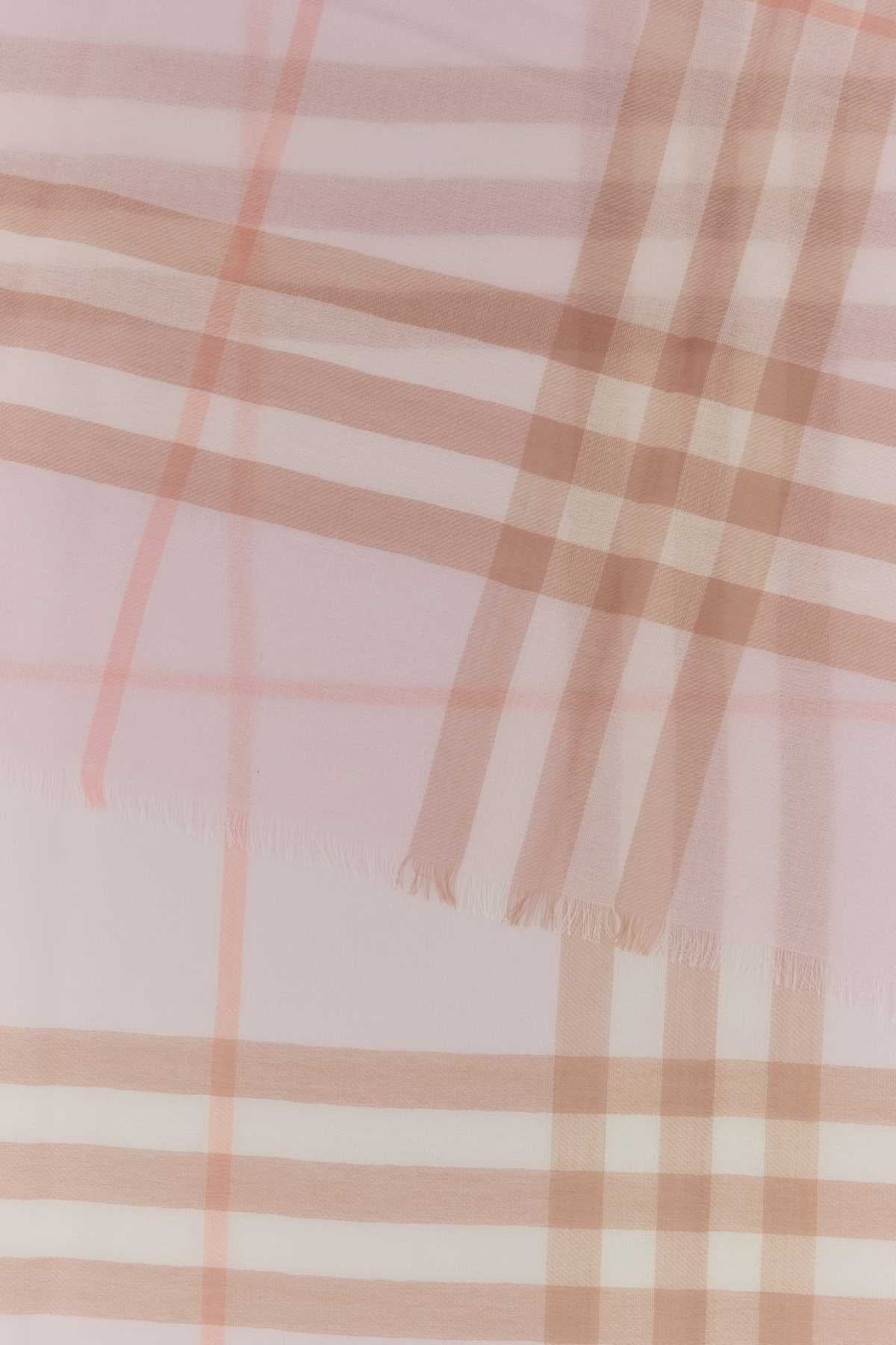 Burberry Women Embroidered Wool Scarf BURBERRY