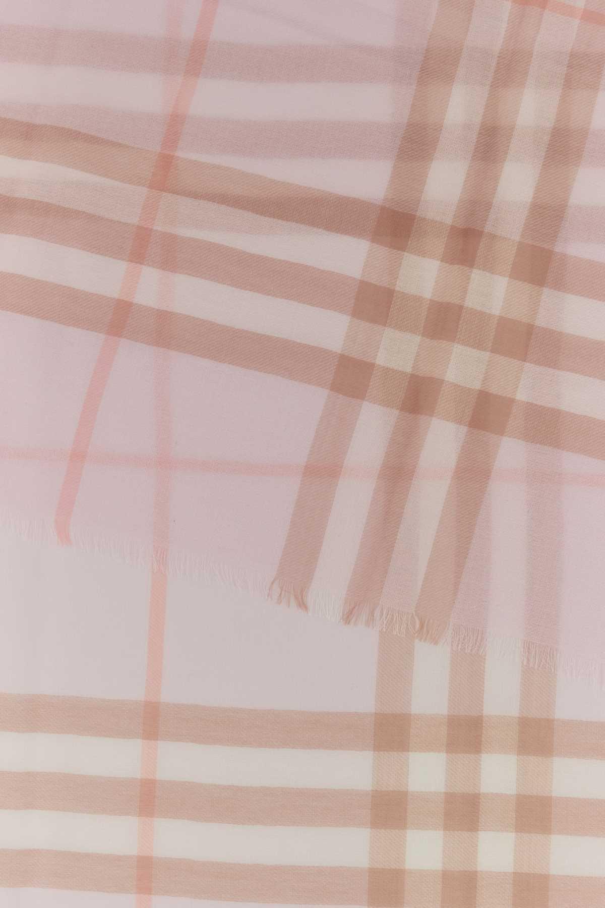 Burberry Women Embroidered Wool Scarf BURBERRY