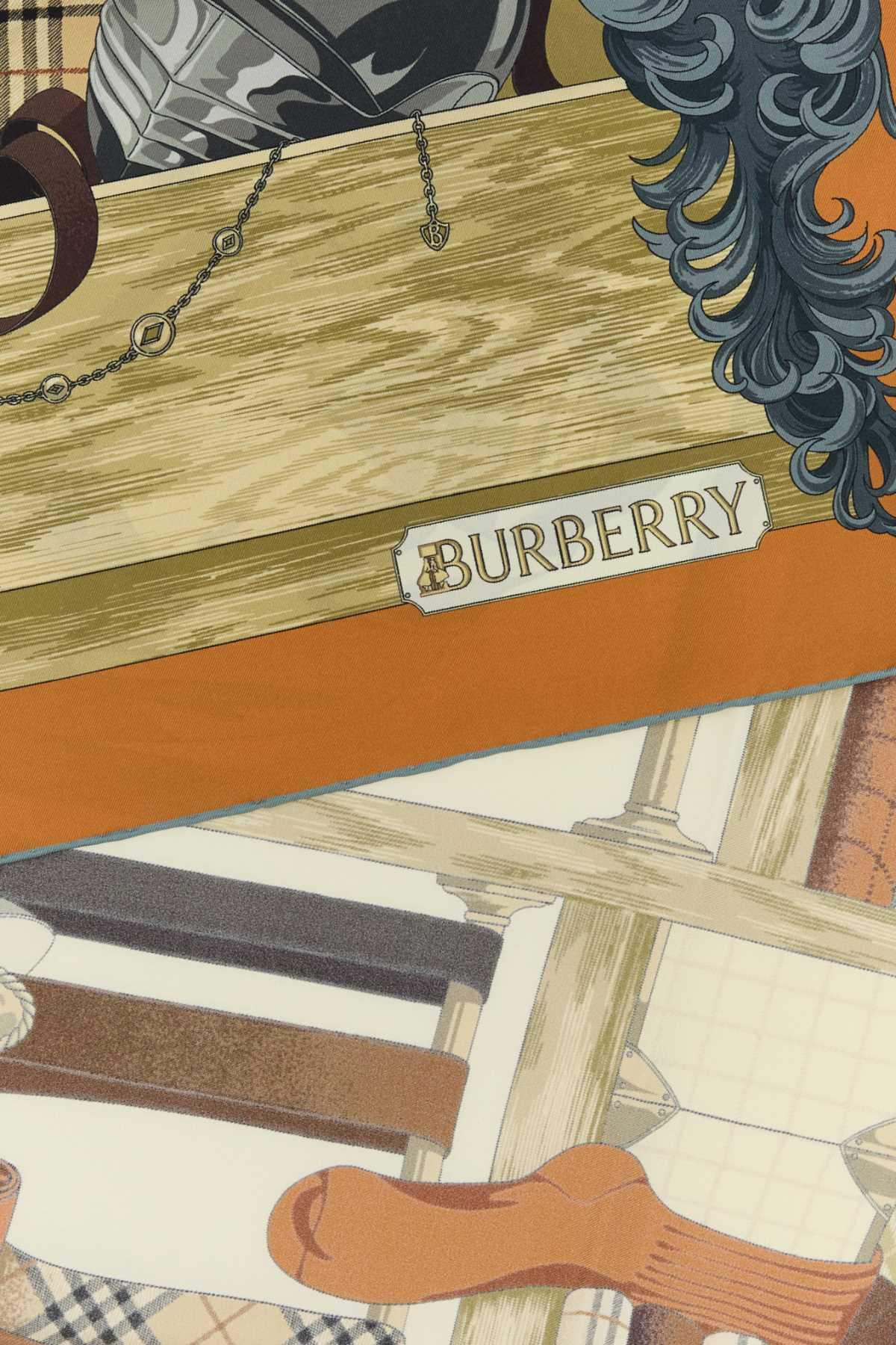 Burberry Women Printed Silk Foulard BURBERRY