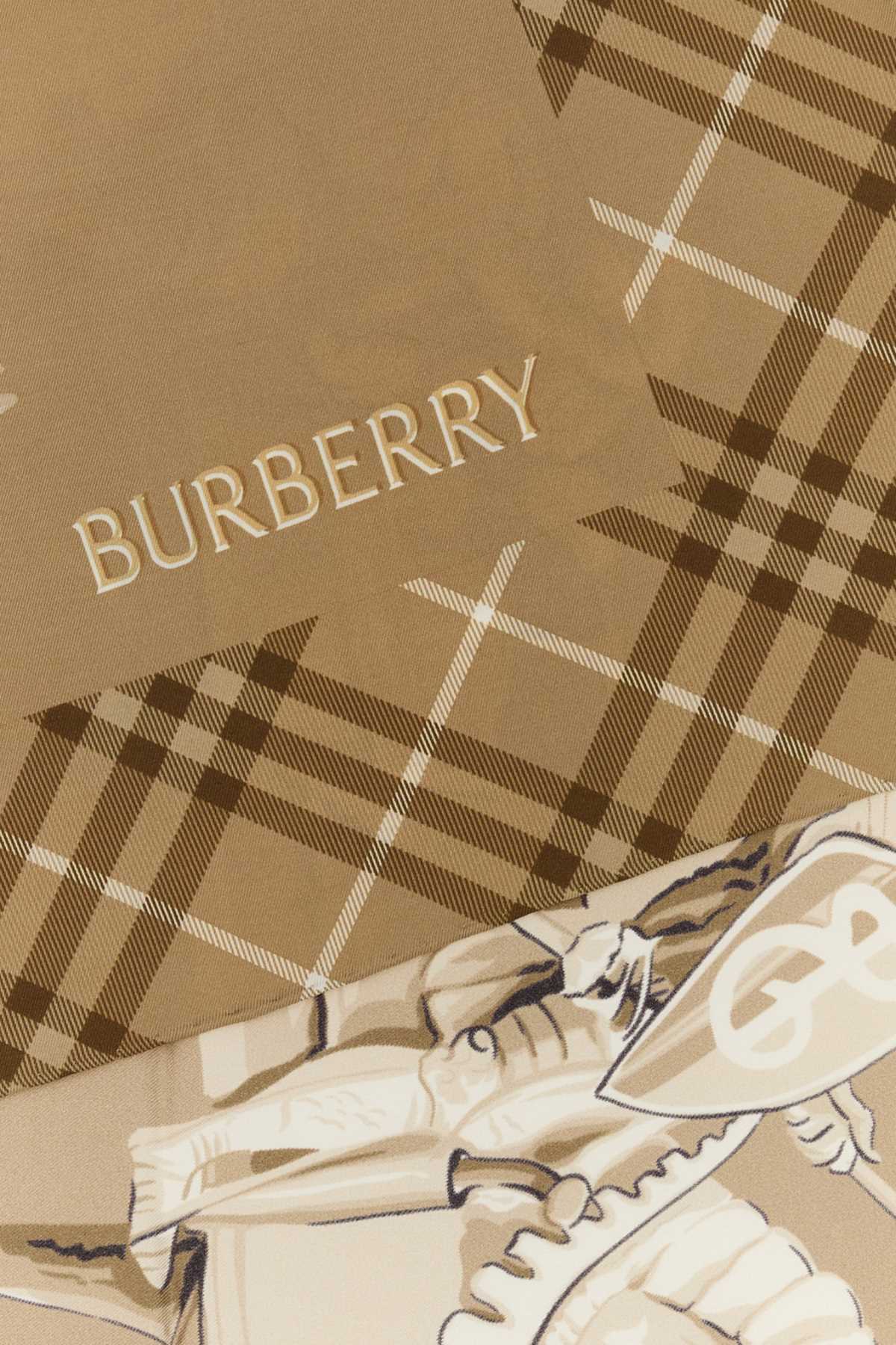 Burberry Women Printed Silk Foulard BURBERRY