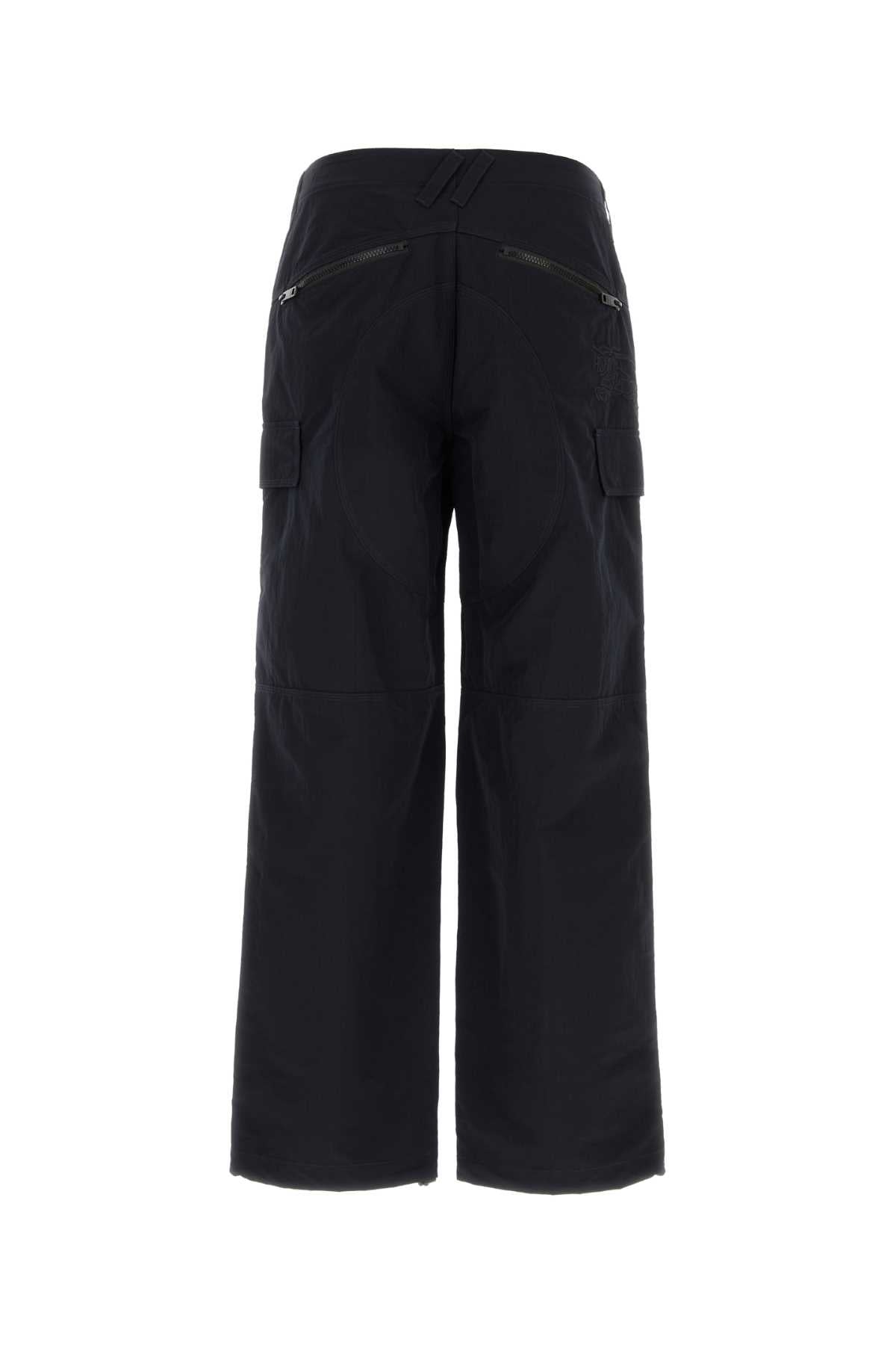 Burberry Men Midnight Blue Nylon Cargo Pant BURBERRY