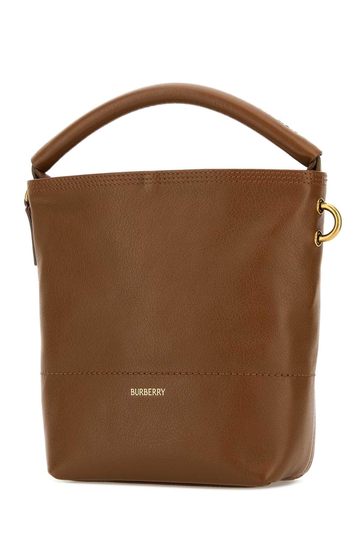 Burberry Women Brown Leather Handbag BURBERRY