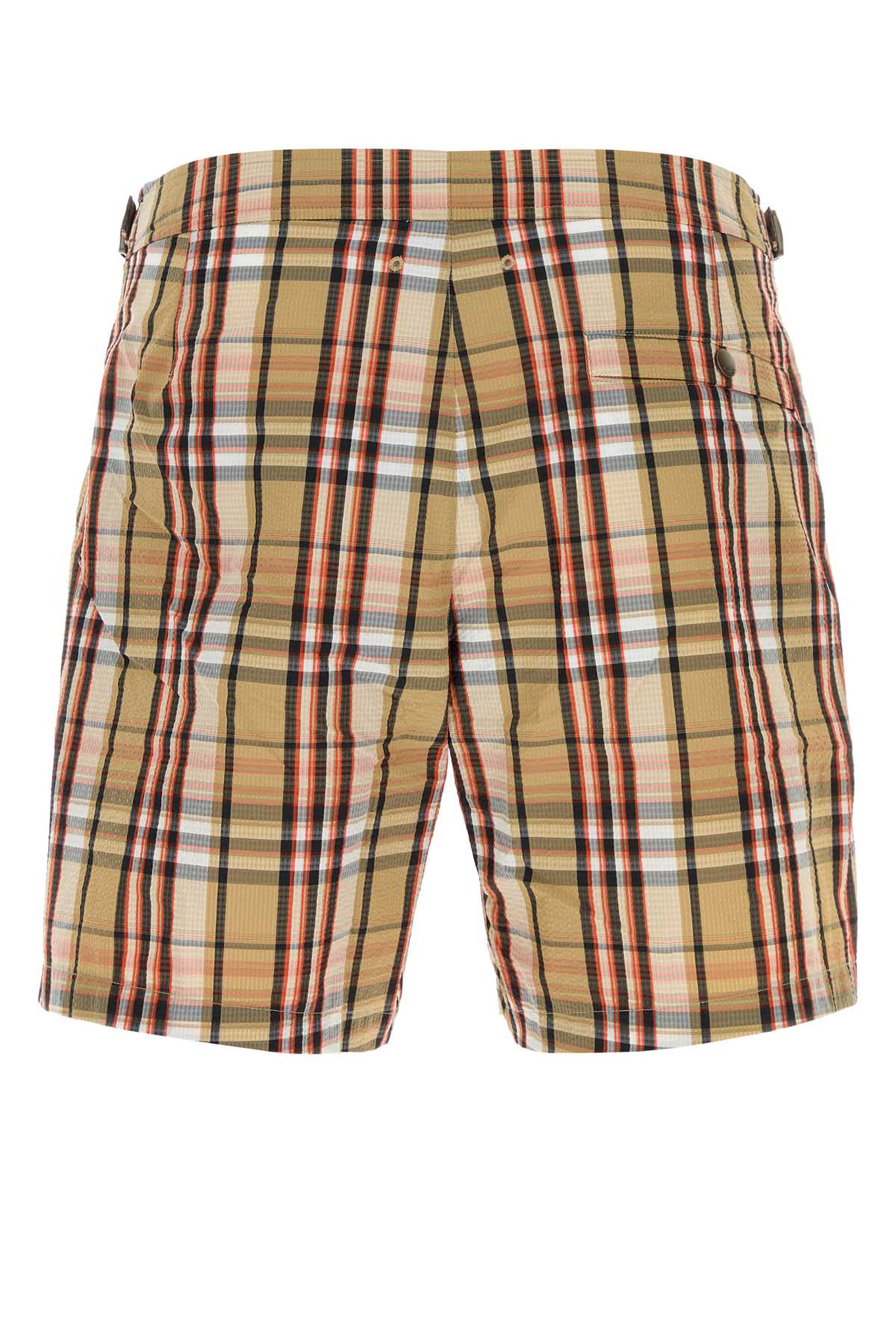 Burberry Men Printed Seersucker Swimming Shorts BURBERRY