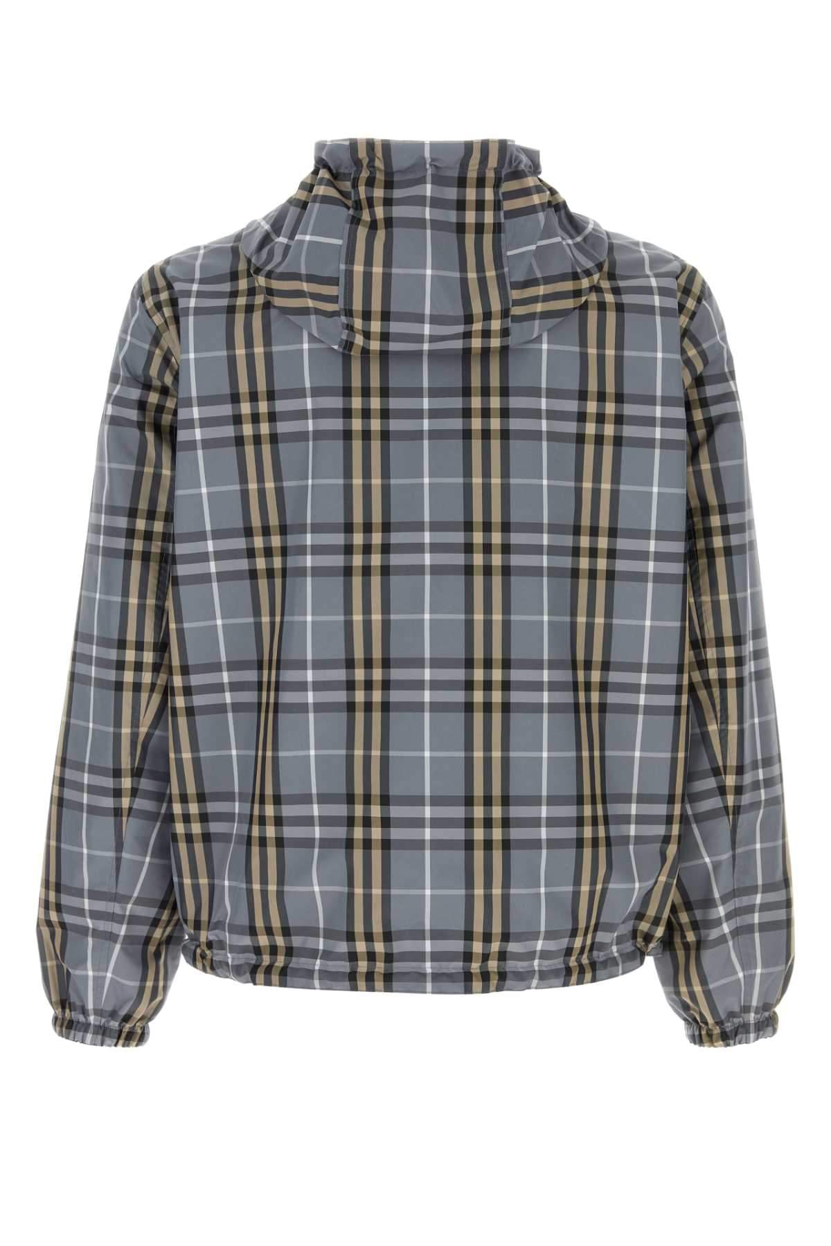 Burberry Men Embroidered Polyester Reversible Jacket BURBERRY