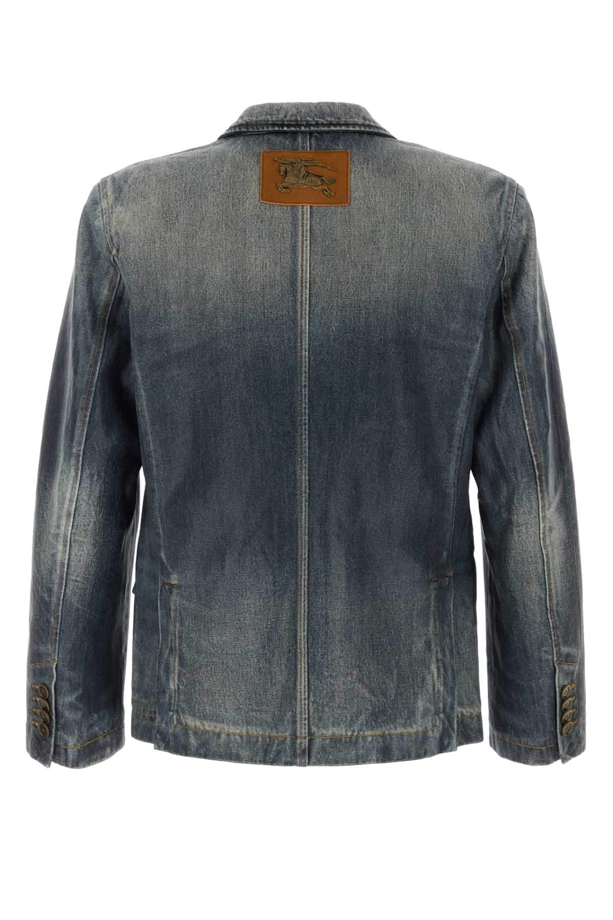 Burberry Men Denim Blazer BURBERRY
