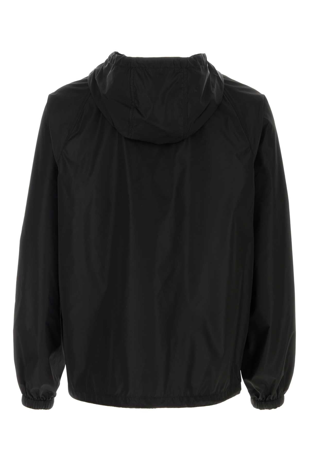 Burberry Men Black Nylon Windbreaker BURBERRY