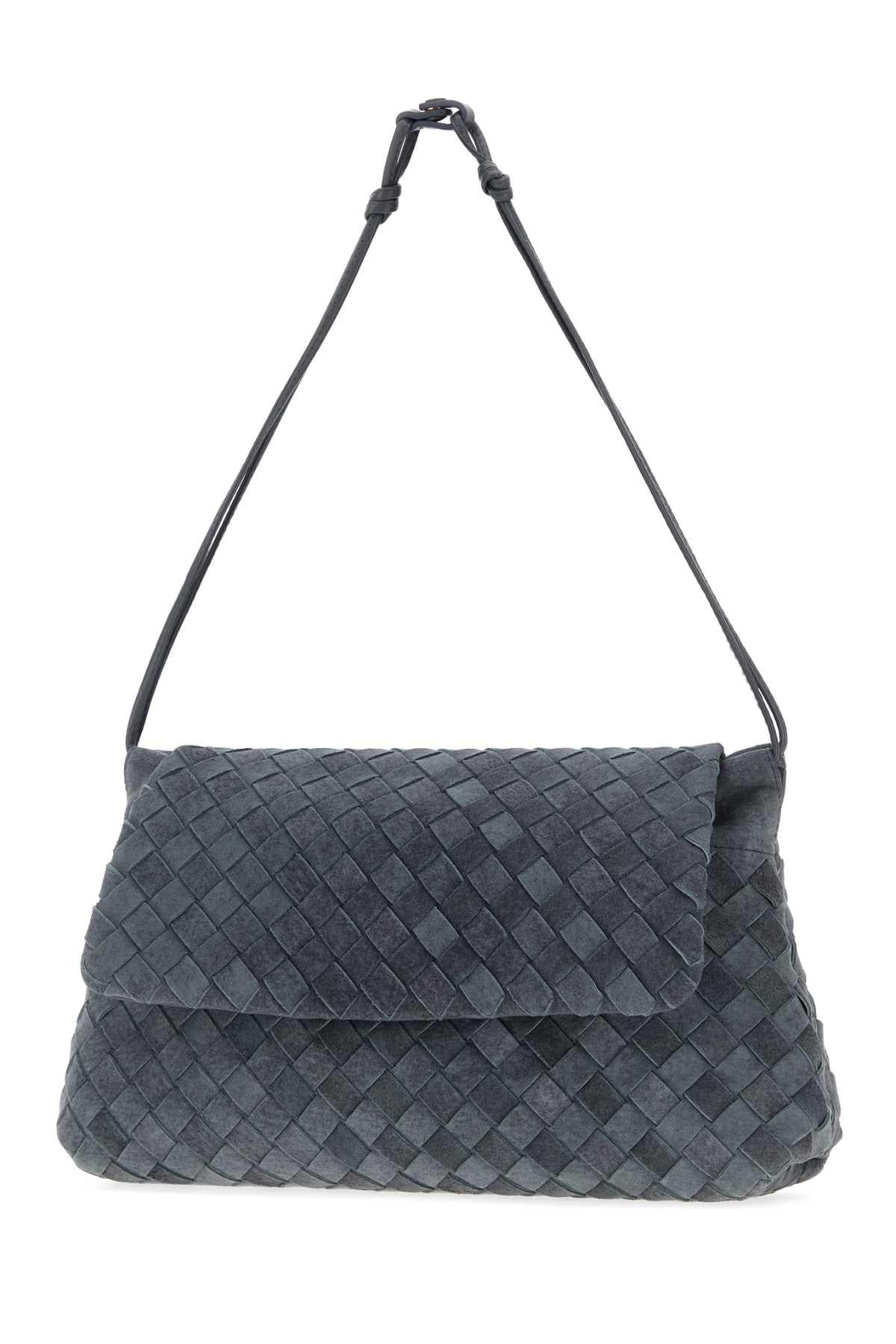 Bottega Veneta Women Air Force Blue Giorno Clutch BOTTEGA VENETA