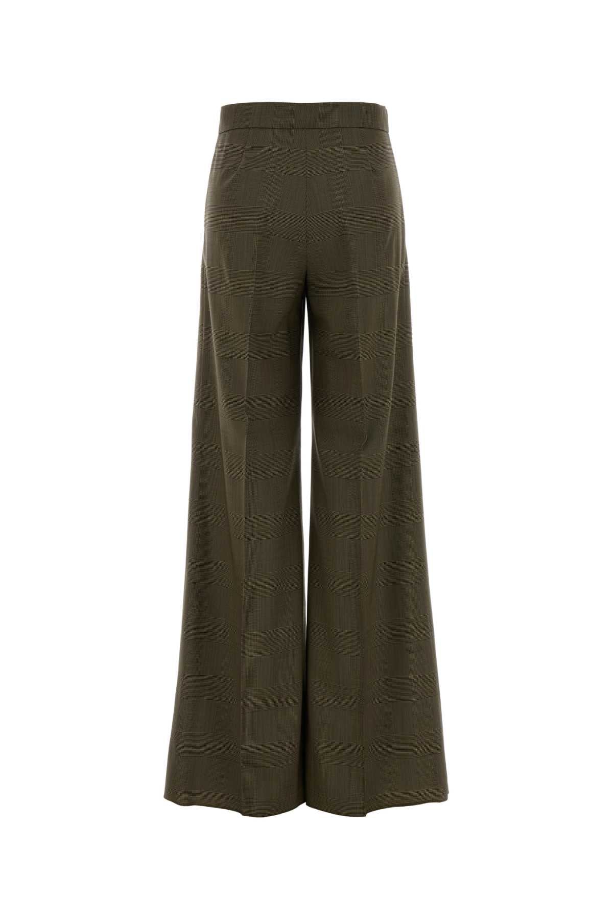 Max Mara Women Embroidered Wool Netto Wide-Leg Pant MAX MARA