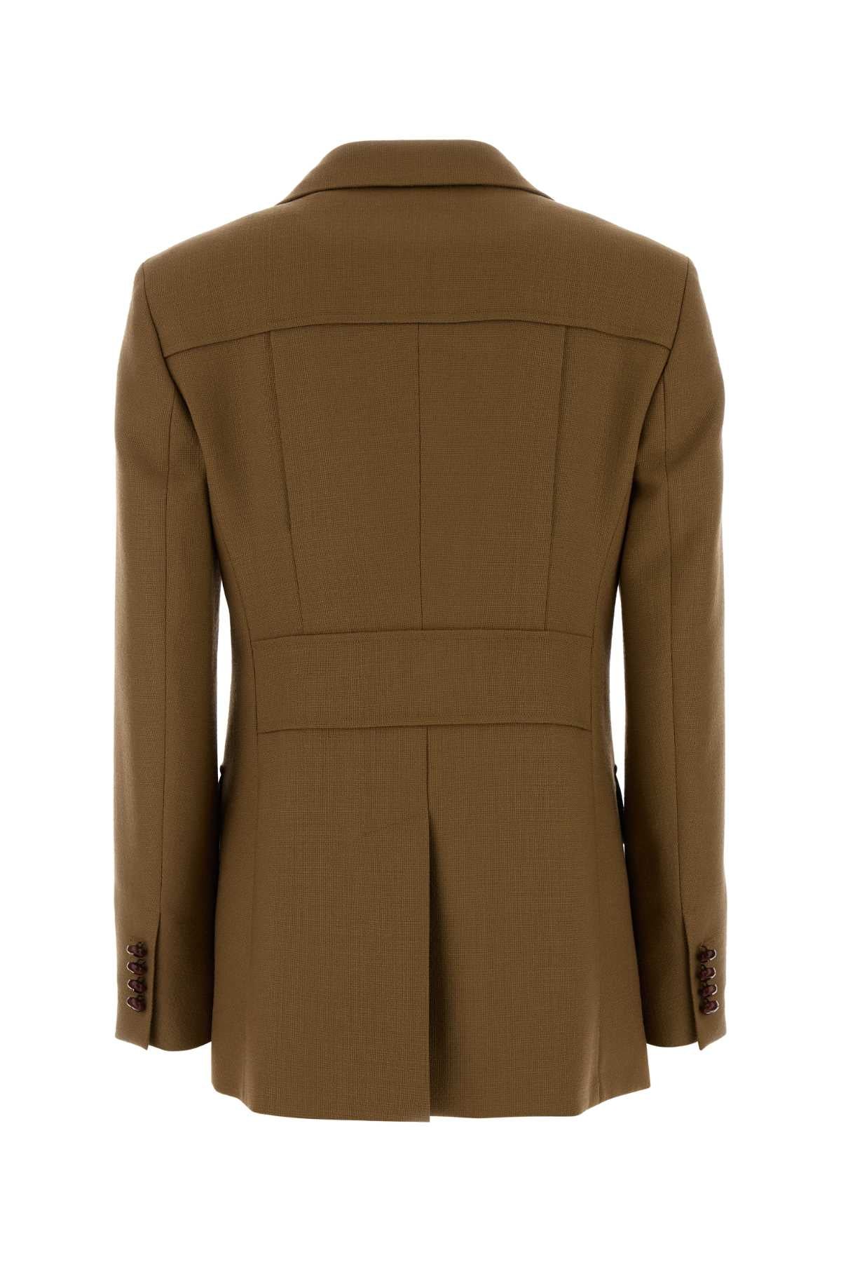 Max Mara Women Camel Wool Locusta Blazer MAX MARA