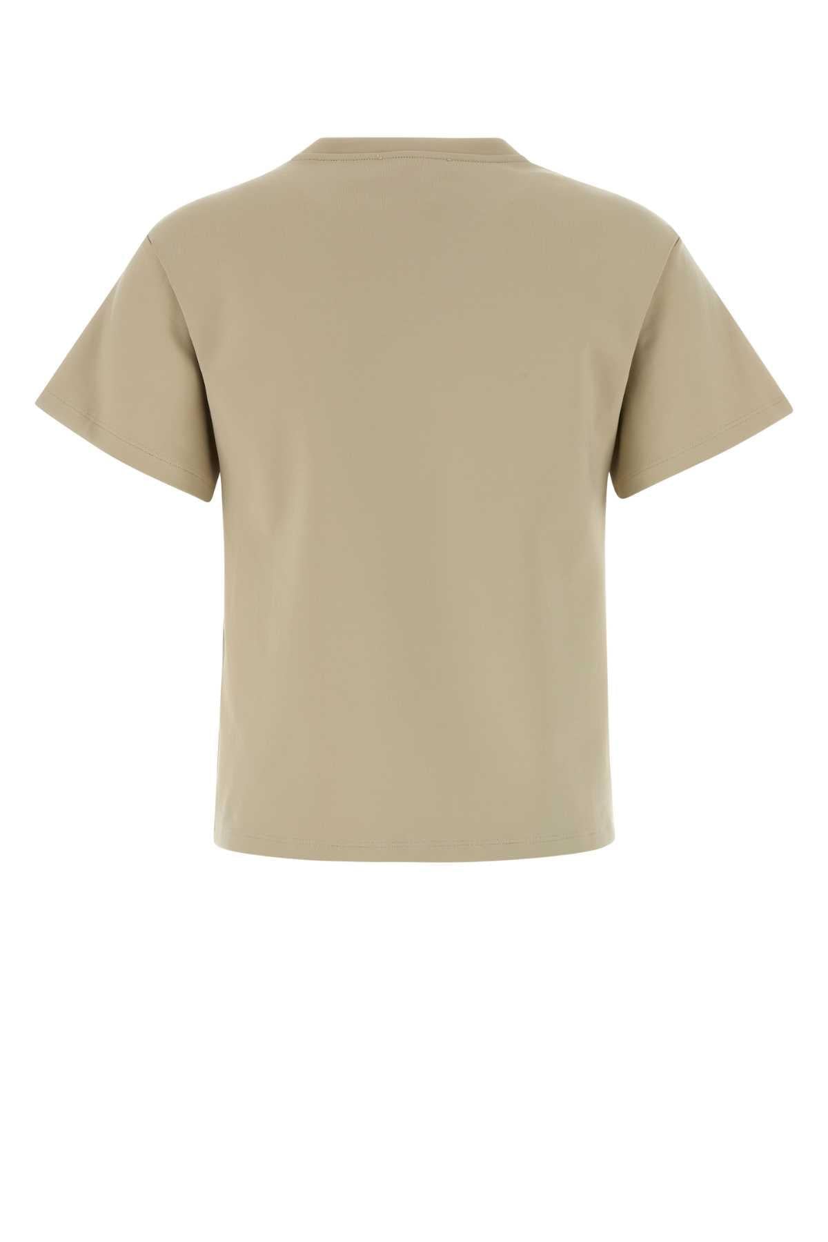 Max Mara Women Sand Stretch Jersey Quagga T-Shirt MAX MARA