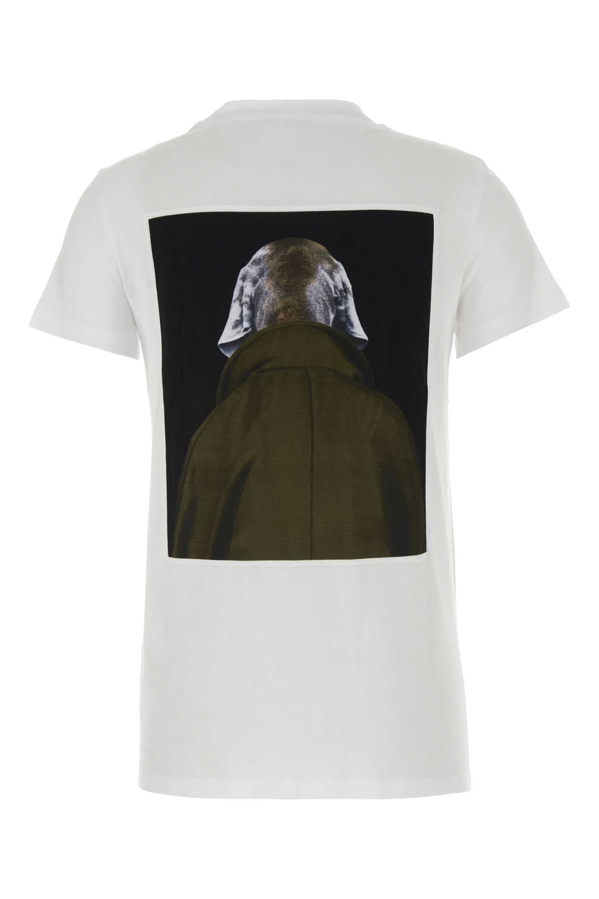 Max Mara Women White Cotton Calca T-Shirt MAX MARA