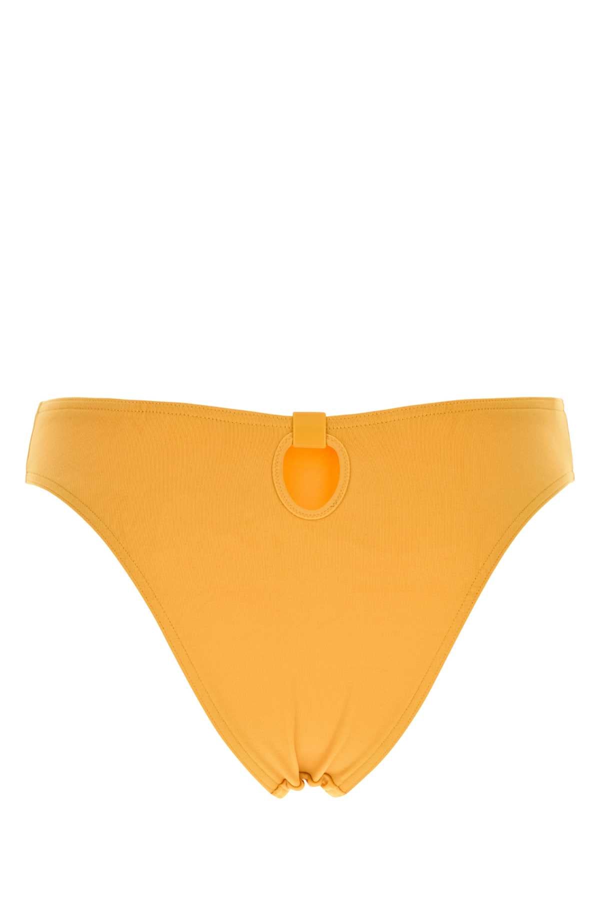 Eres Women Yellow Stretch Nylon Dive Bikini Bottom ERES