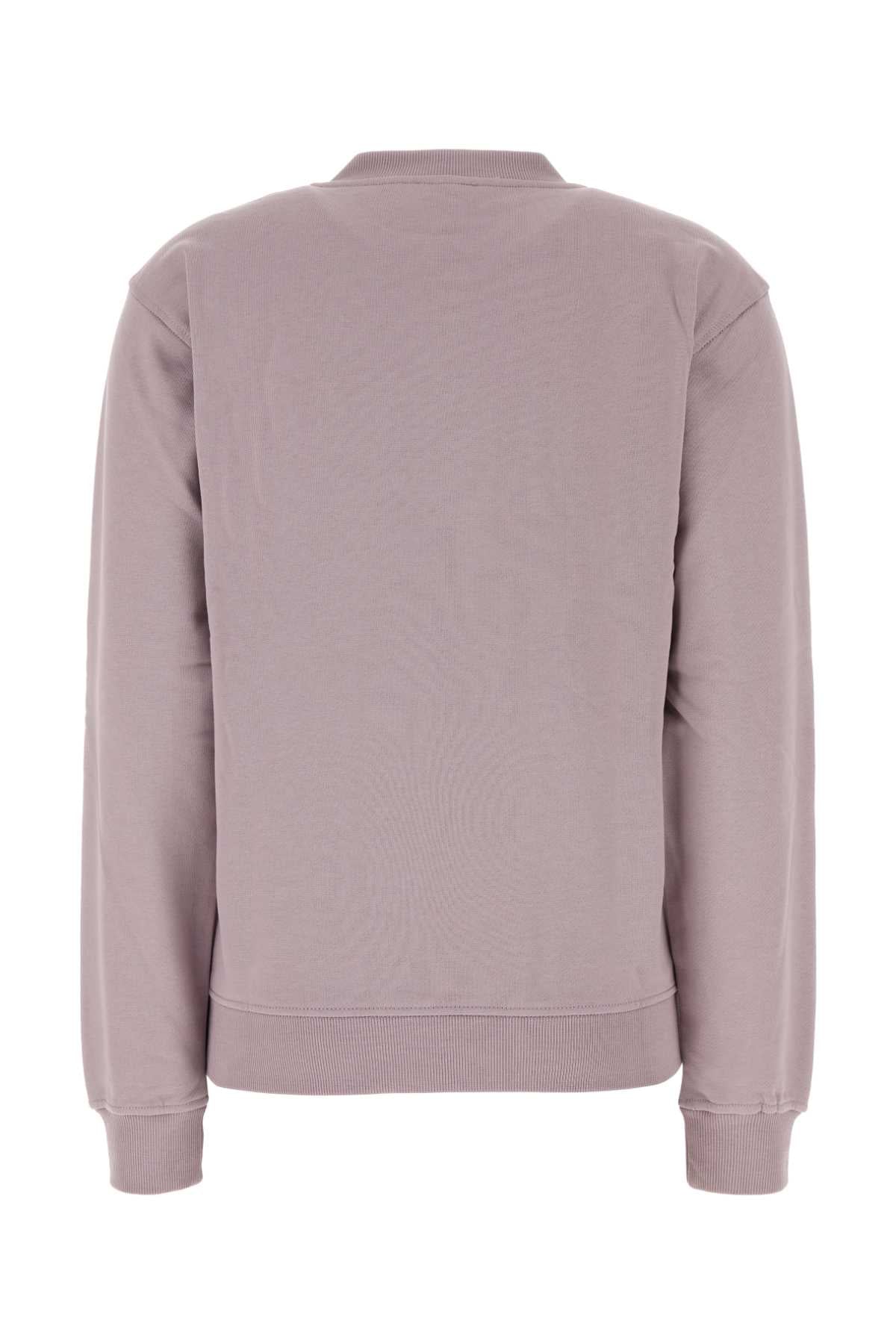 Diesel Women Lilac Cotton Sweatshirt DIESEL