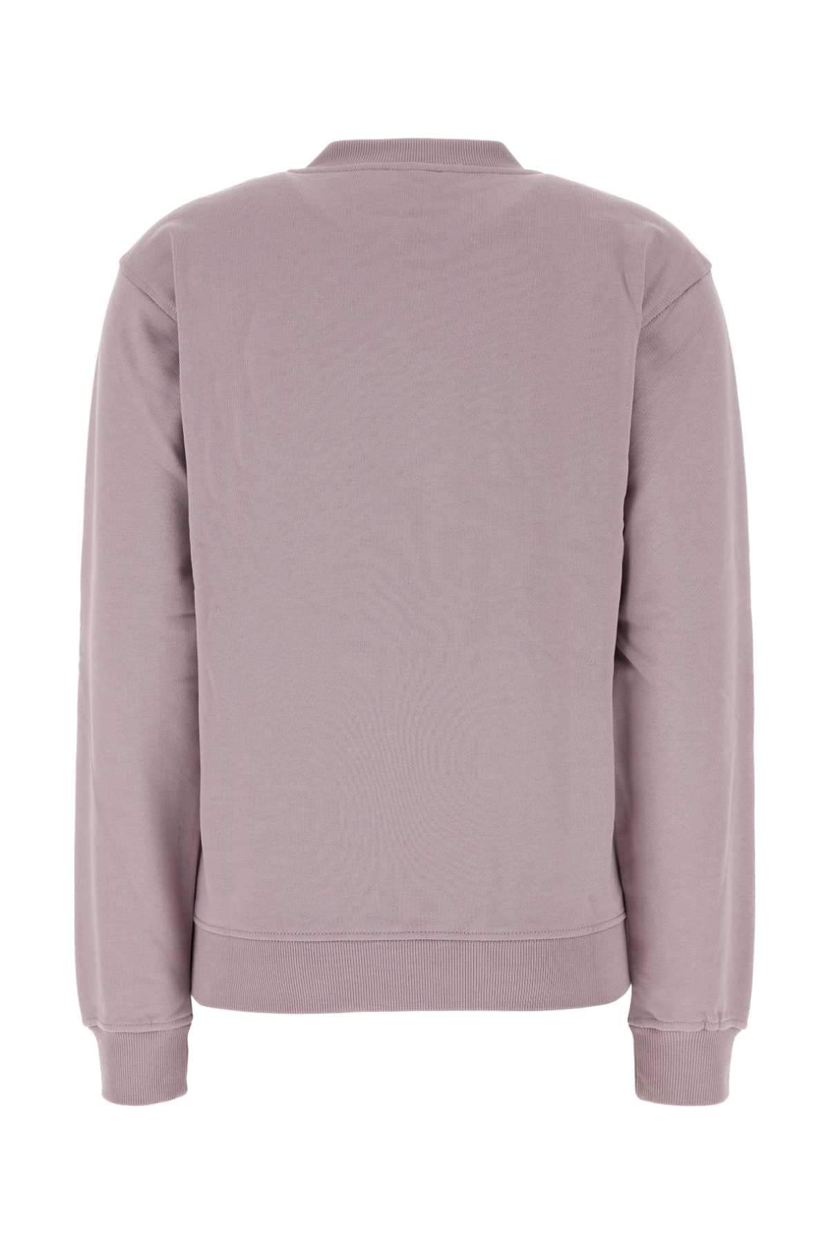 Diesel Women Lilac Cotton Sweatshirt DIESEL