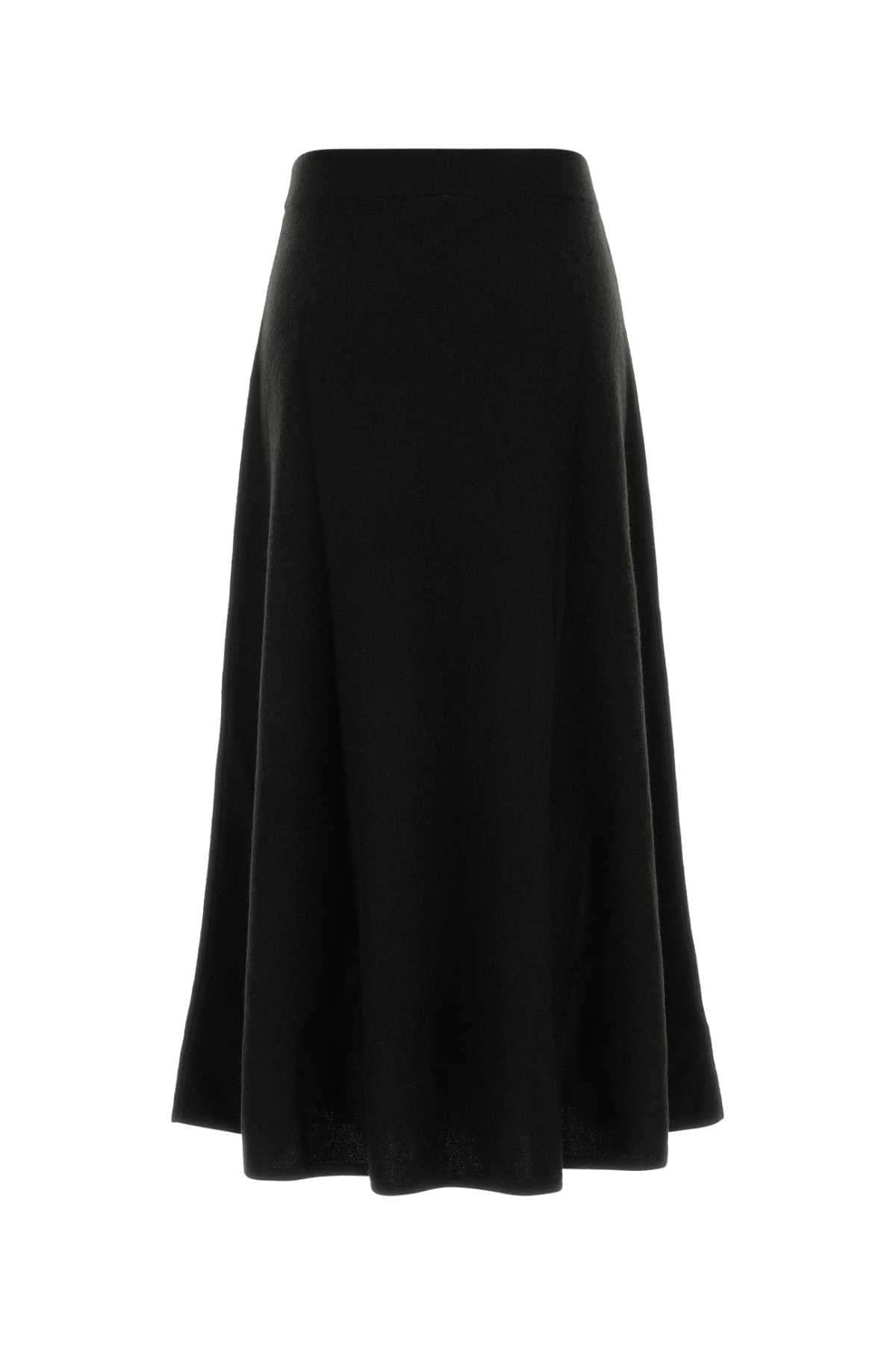 Lisa Yang Women Black Cashmere Torie Skirt LISA YANG