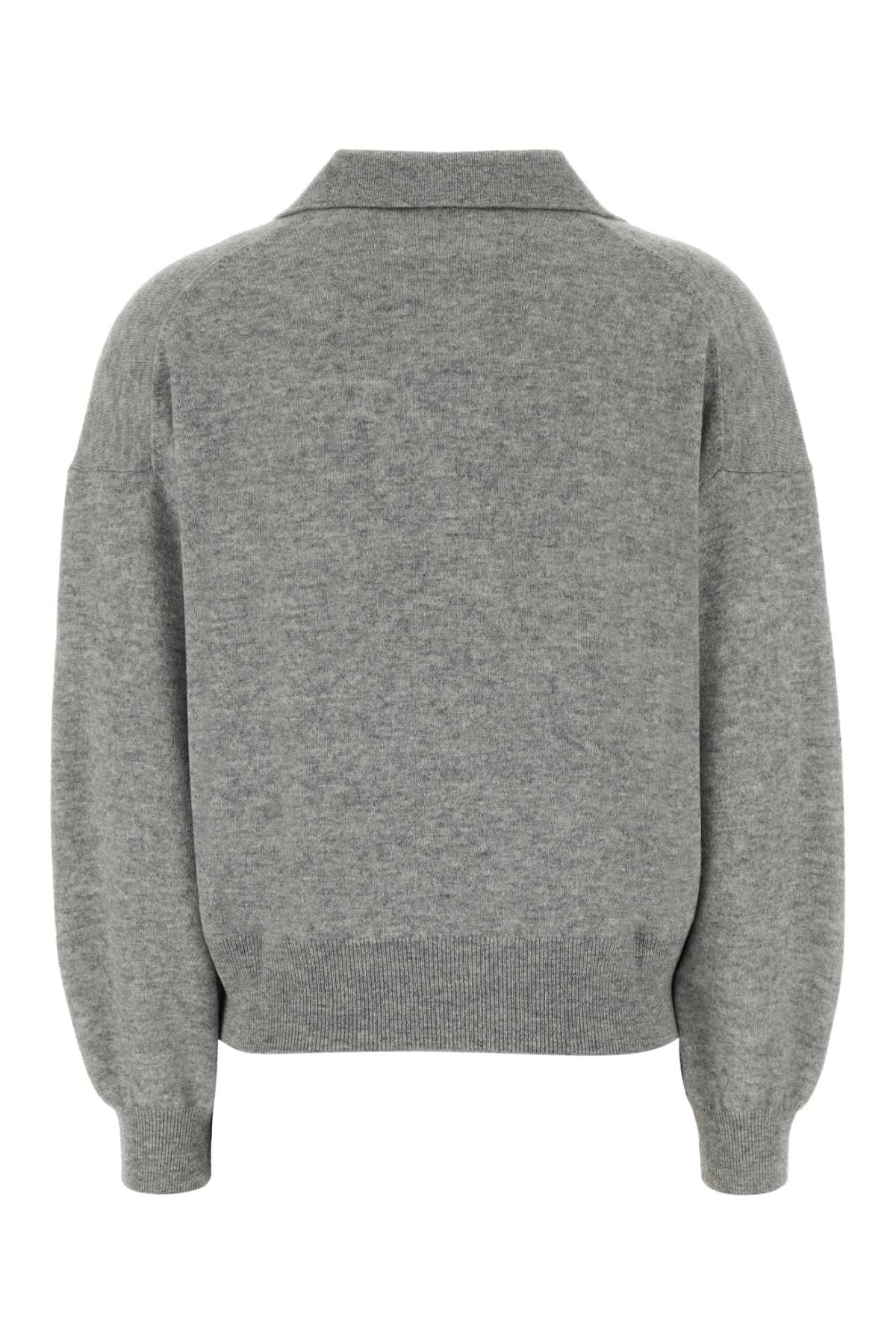 Lisa Yang Women Grey Cashmere Katriel Sweater LISA YANG